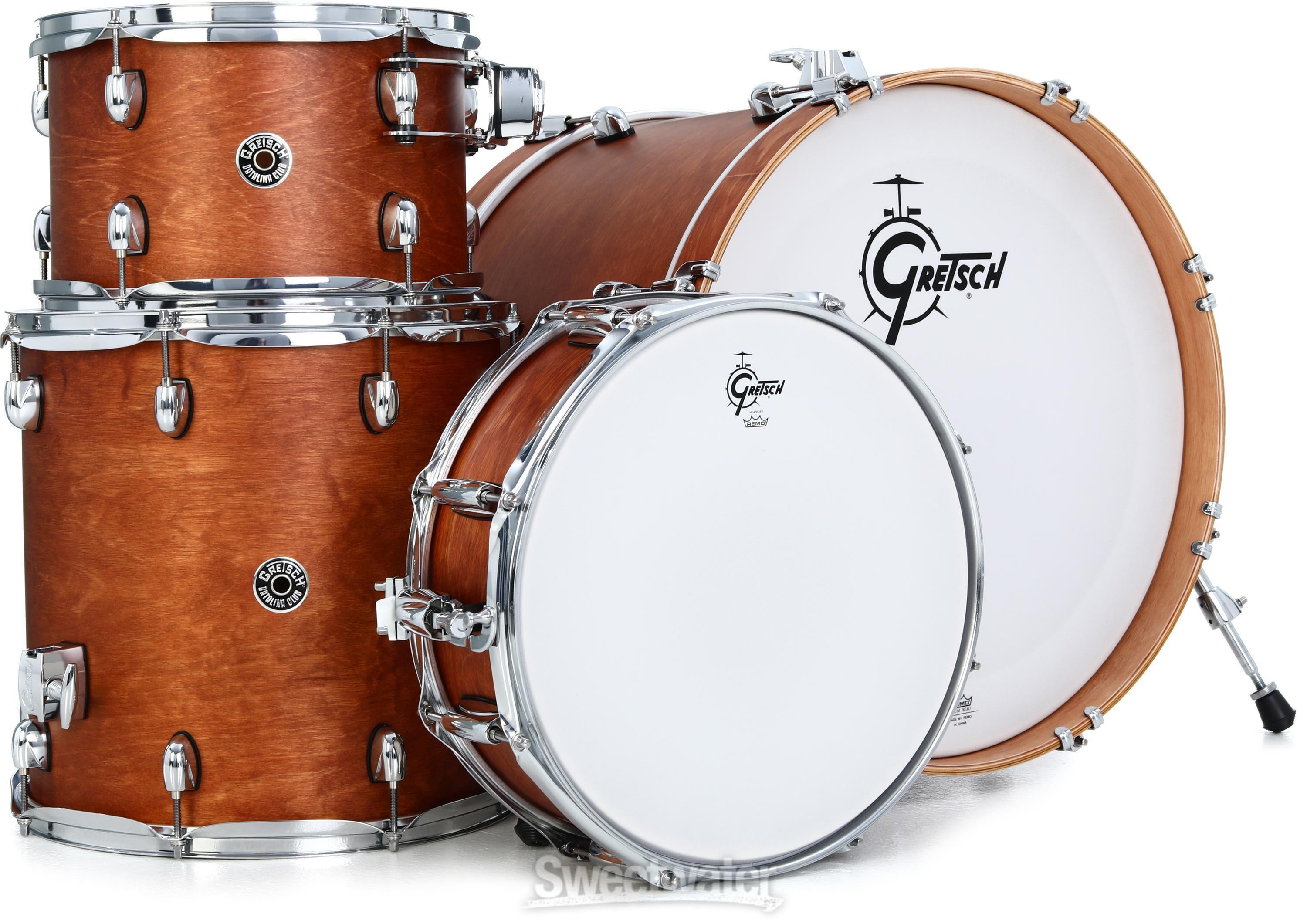パーカッション・打楽器 Gretsch Catalina Club Gretsch Drums Catalina Club 4-piece Shell Pack - Satin