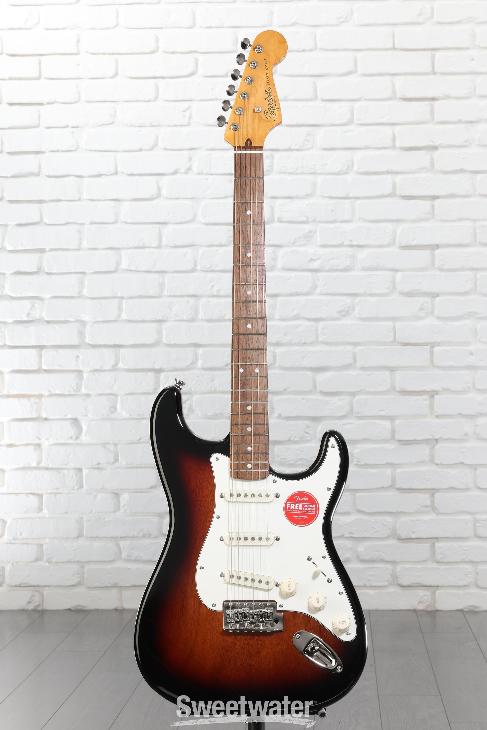 Squier Classic Vibe '60s Stratocaster - 3-Color Sunburst | Sweetwater