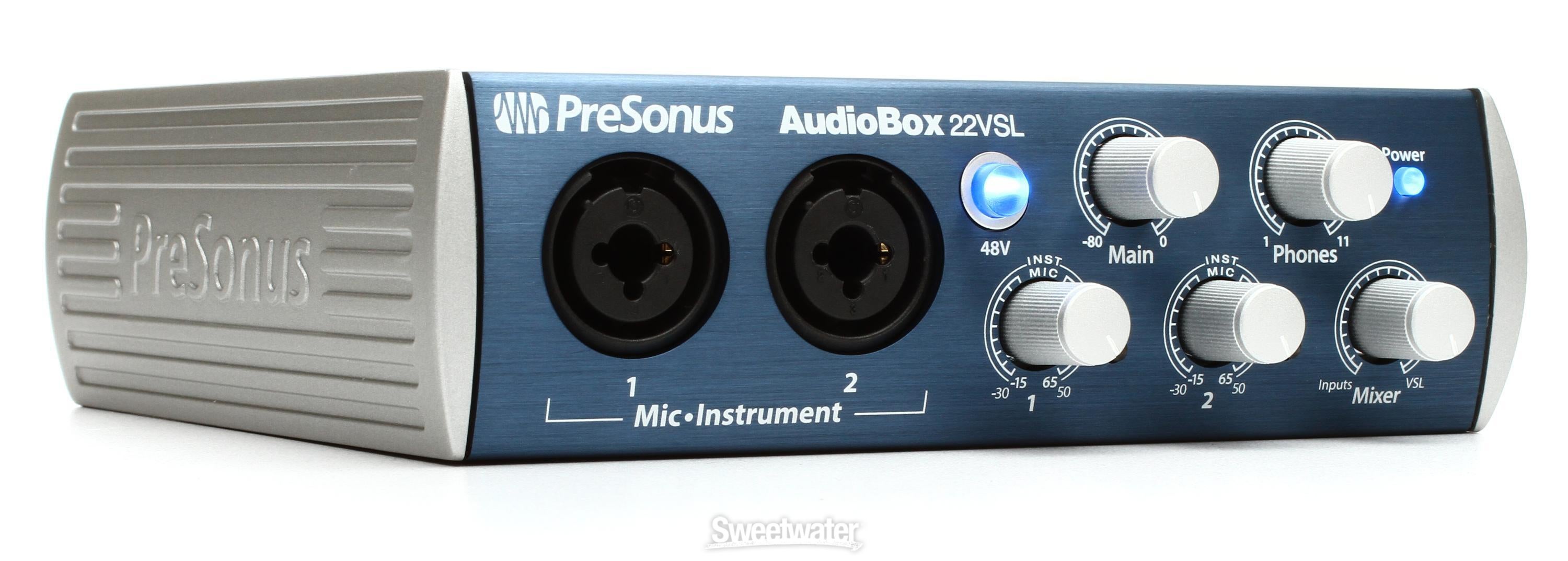 PreSonus AudioBox 22VSL | Sweetwater