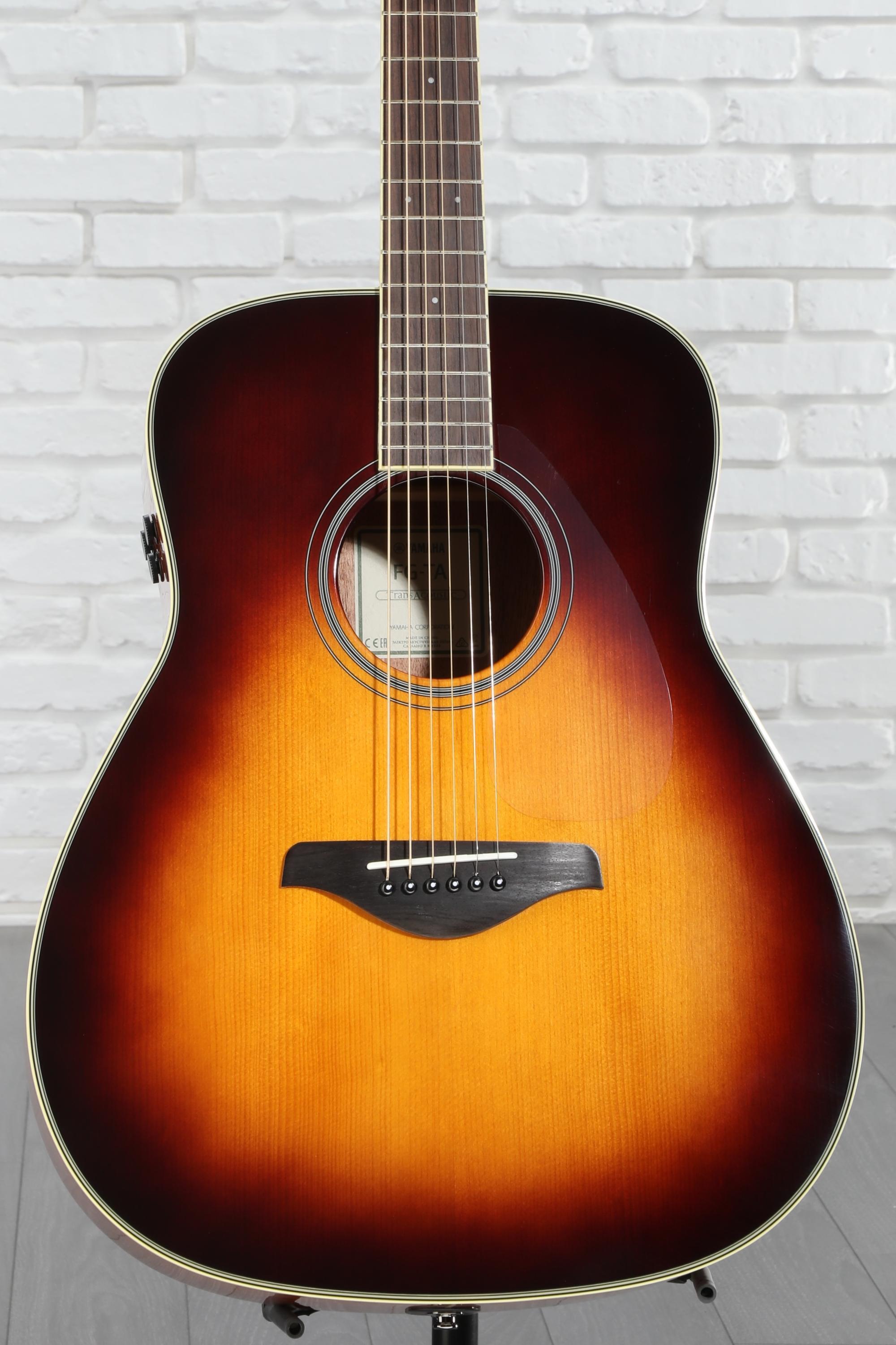 Yamaha FG-TA TransAcoustic Dreadnought Acoustic-electric