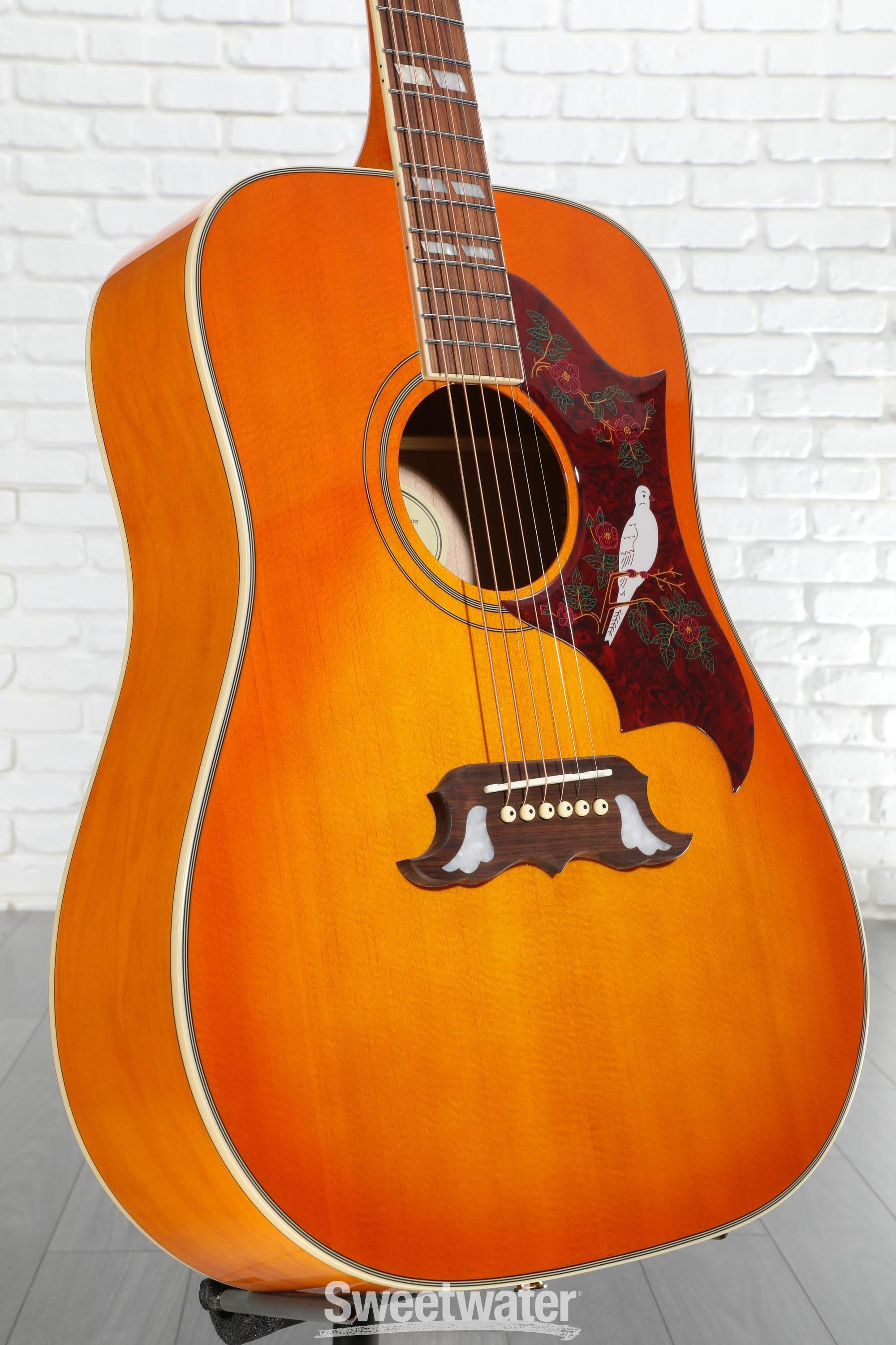 Epiphone Dove Studio Acoustic-electric Guitar - Violin Burst