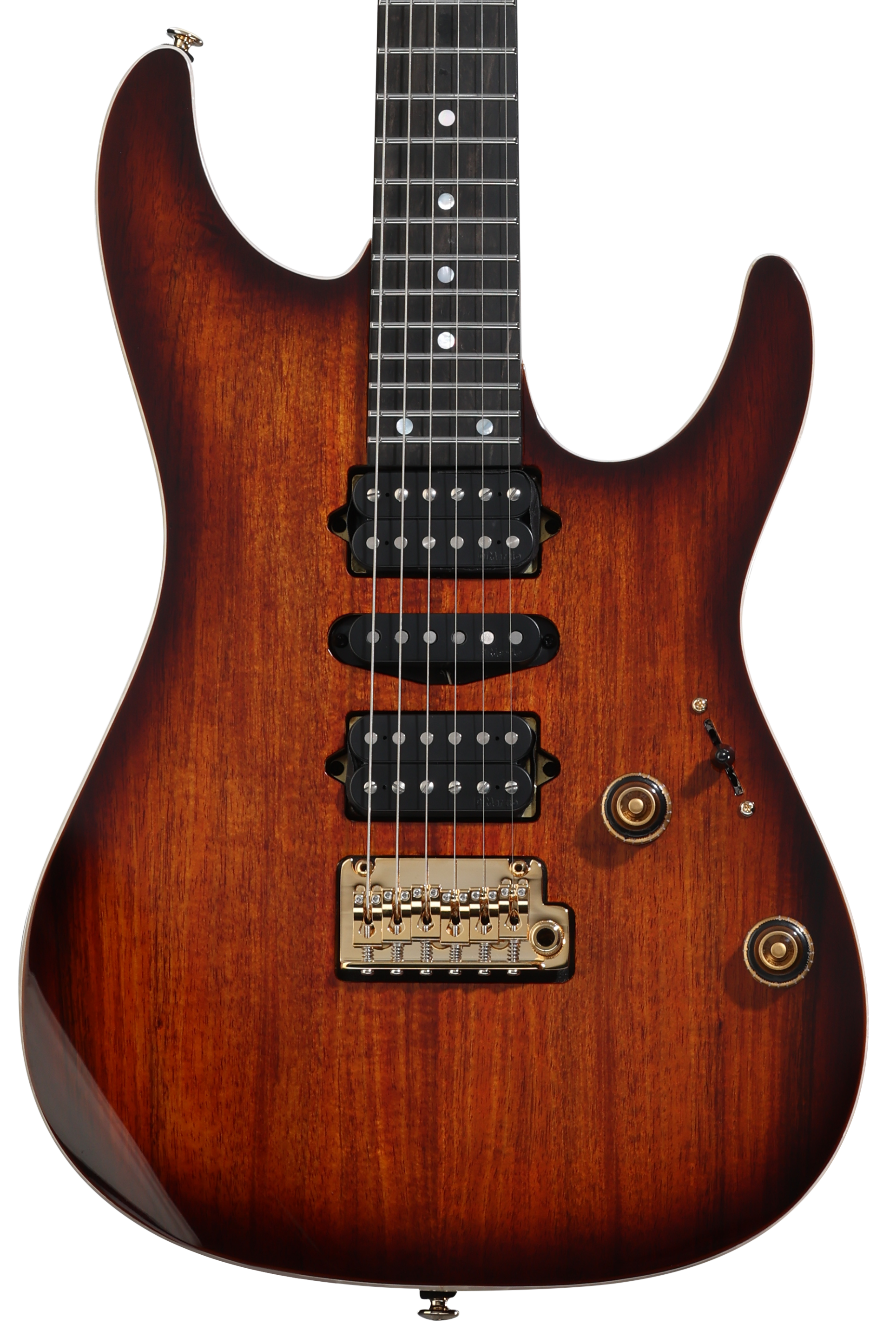 Ibanez Premium AZ47P2K Electric Guitar - Dragon Eye Burst | Sweetwater