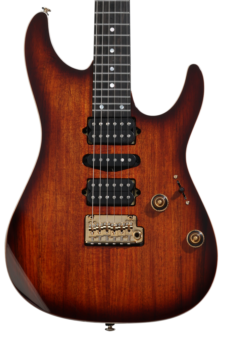 Ibanez Premium AZ47P2K Electric Guitar - Dragon Eye Burst | Sweetwater