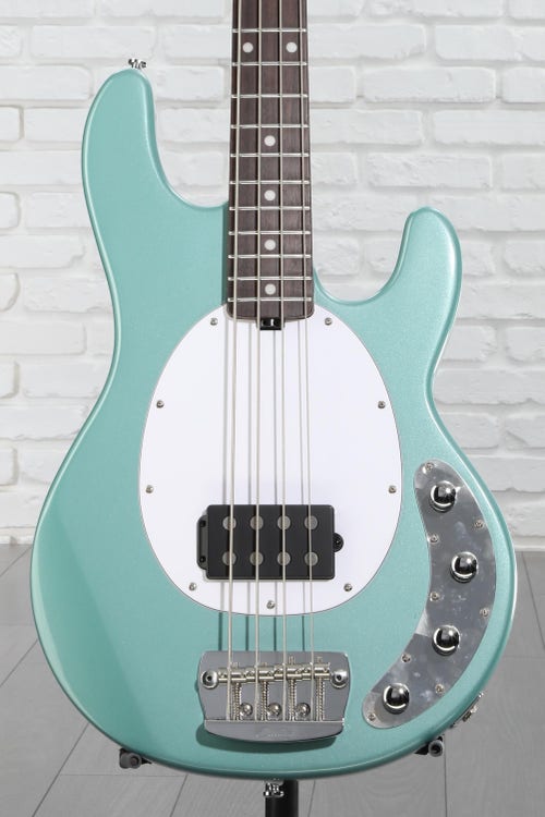 Sterling By Music Man StingRay RAY34 Bass Guitar - Dorado Green