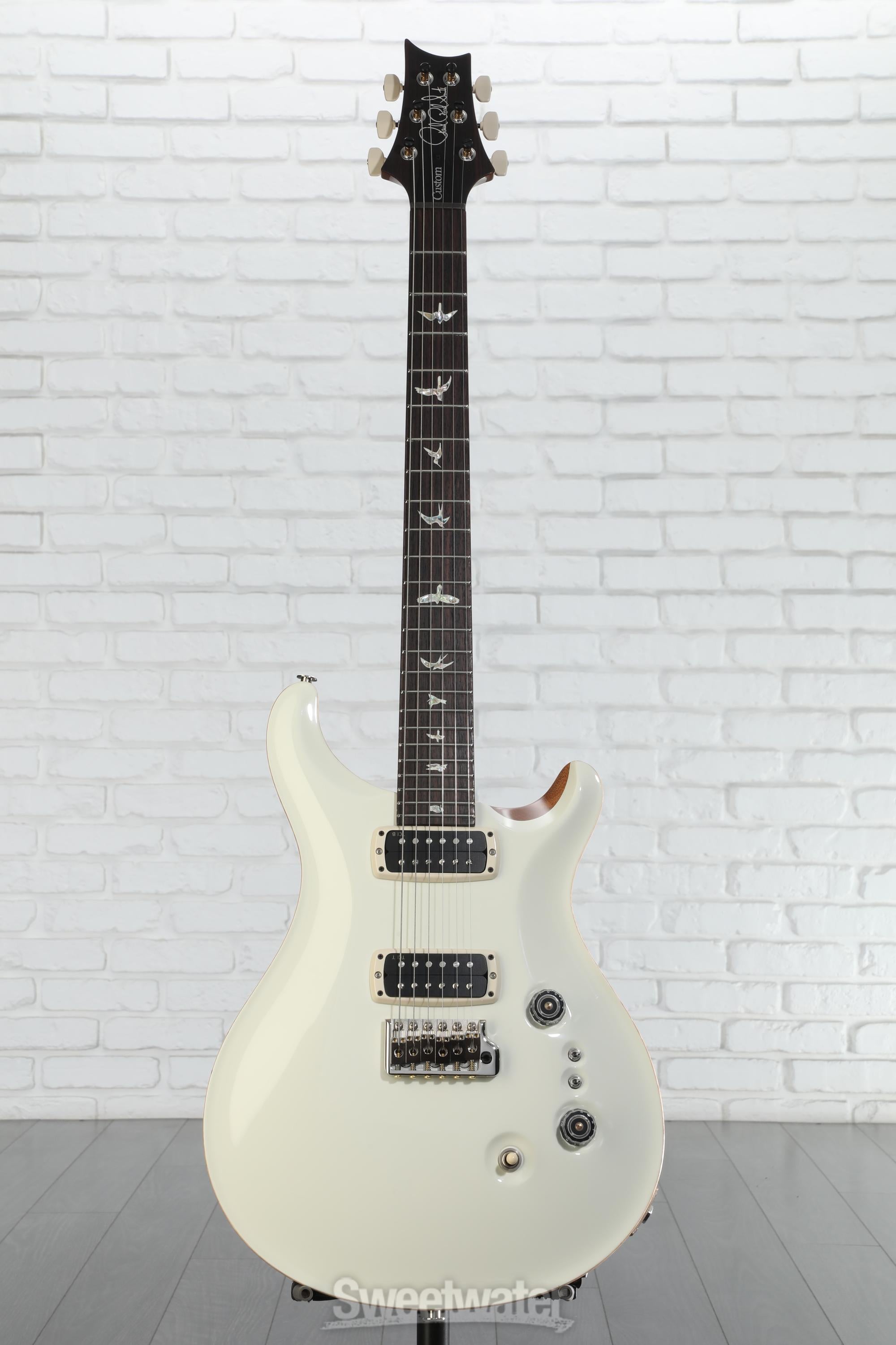 ギター Paul Reed Smith CUSTOM24 Antique White Paul Reed Smith Custom 24 - Antique White - Eddie's Guitars