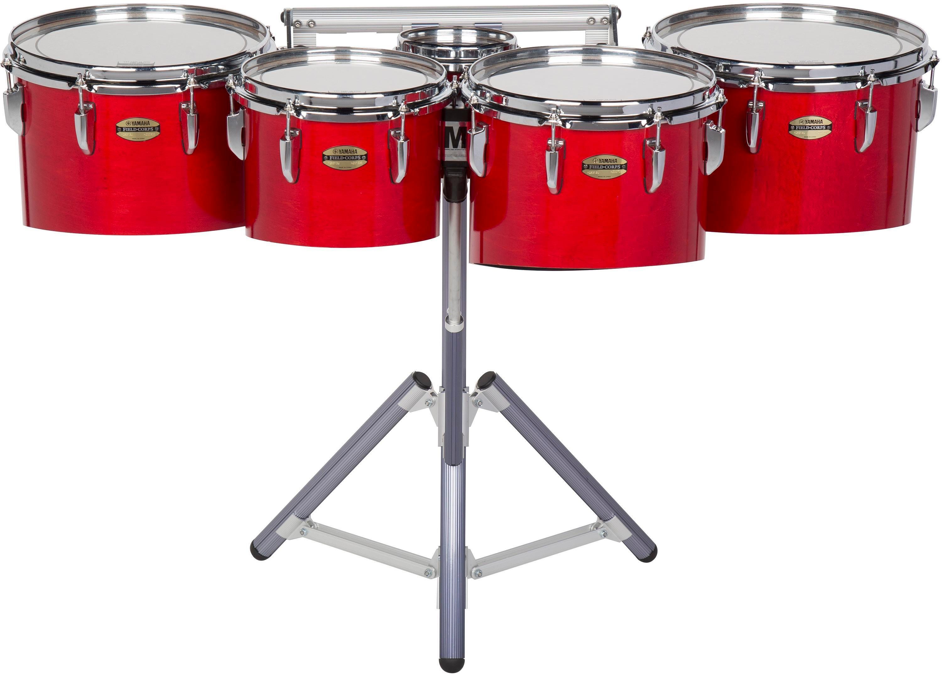 Yamaha MQ-8300 Field-Corps Series Marching Tenor Drums - Large Quint ...