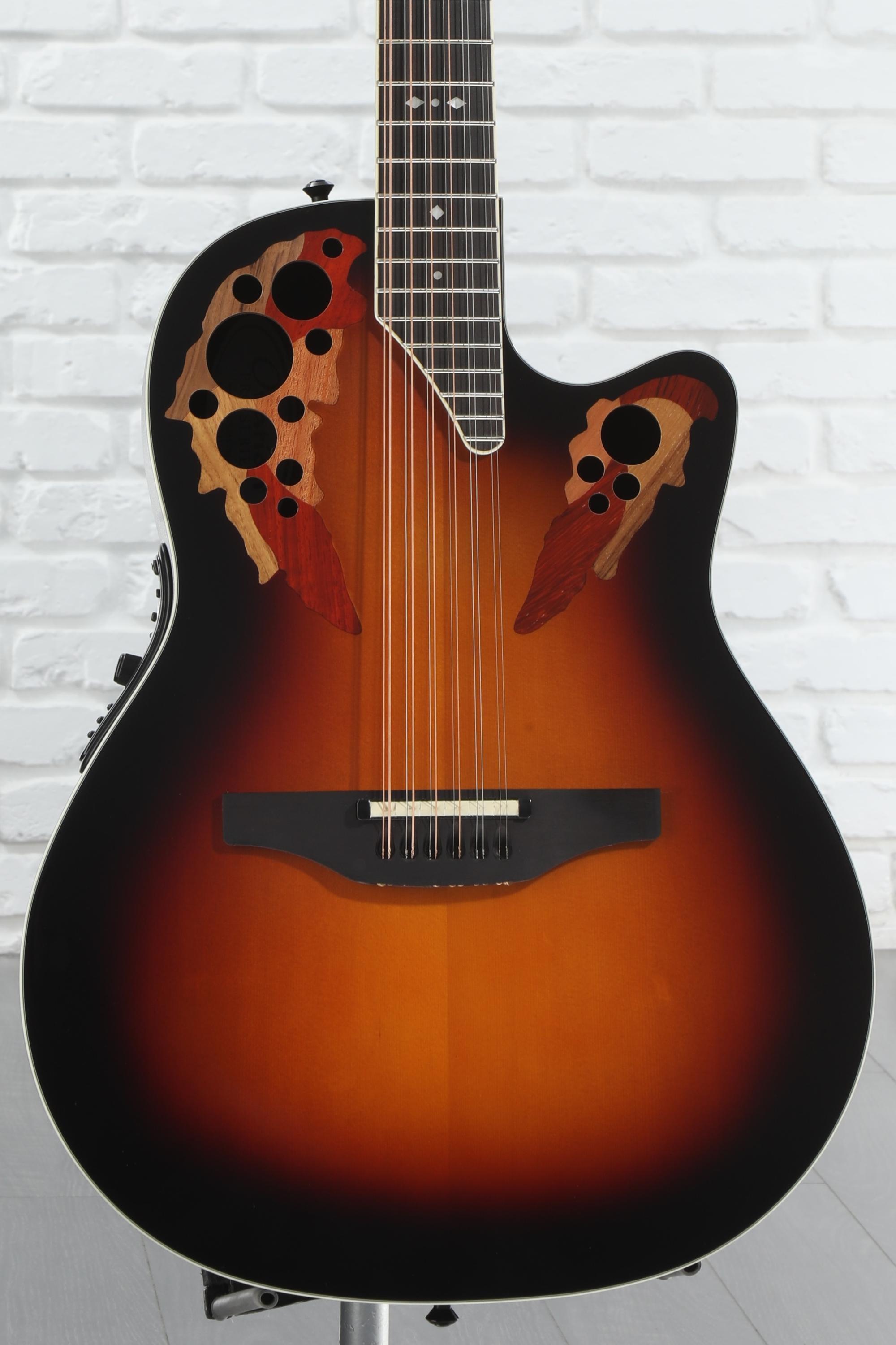 Amazon.com: Ovation Celebrity Elite Plus Figured Koa Top