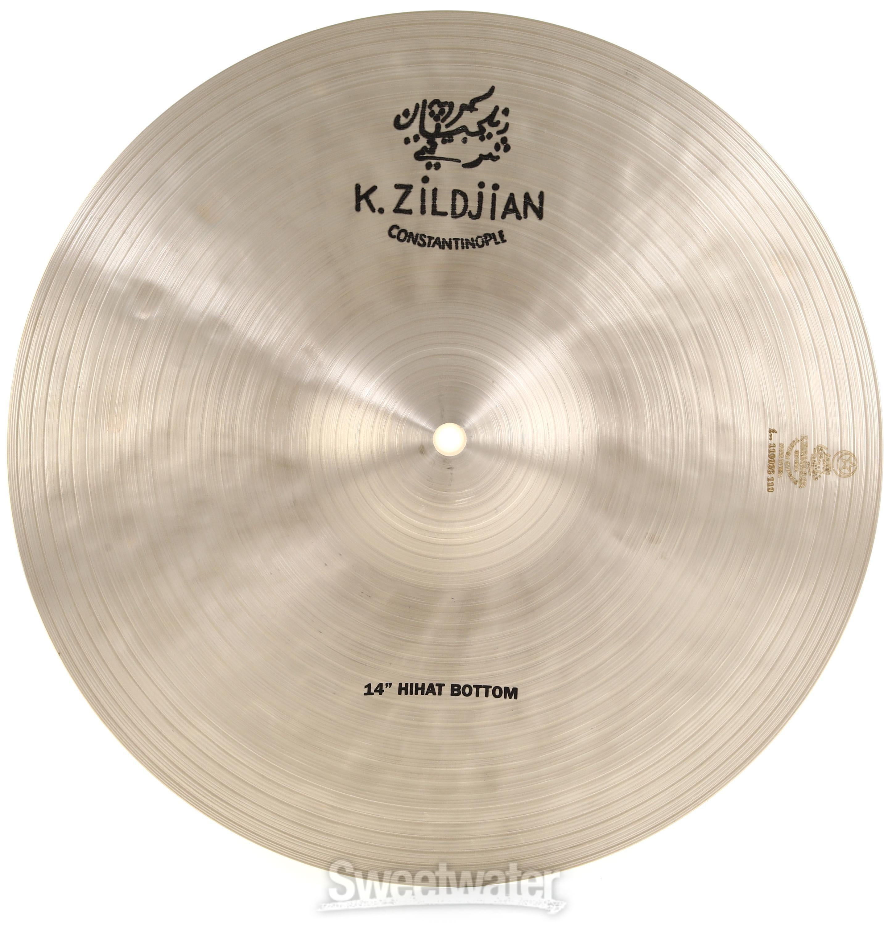 Zildjian 14 inch K Constantinople Hi-hat Cymbals | Sweetwater