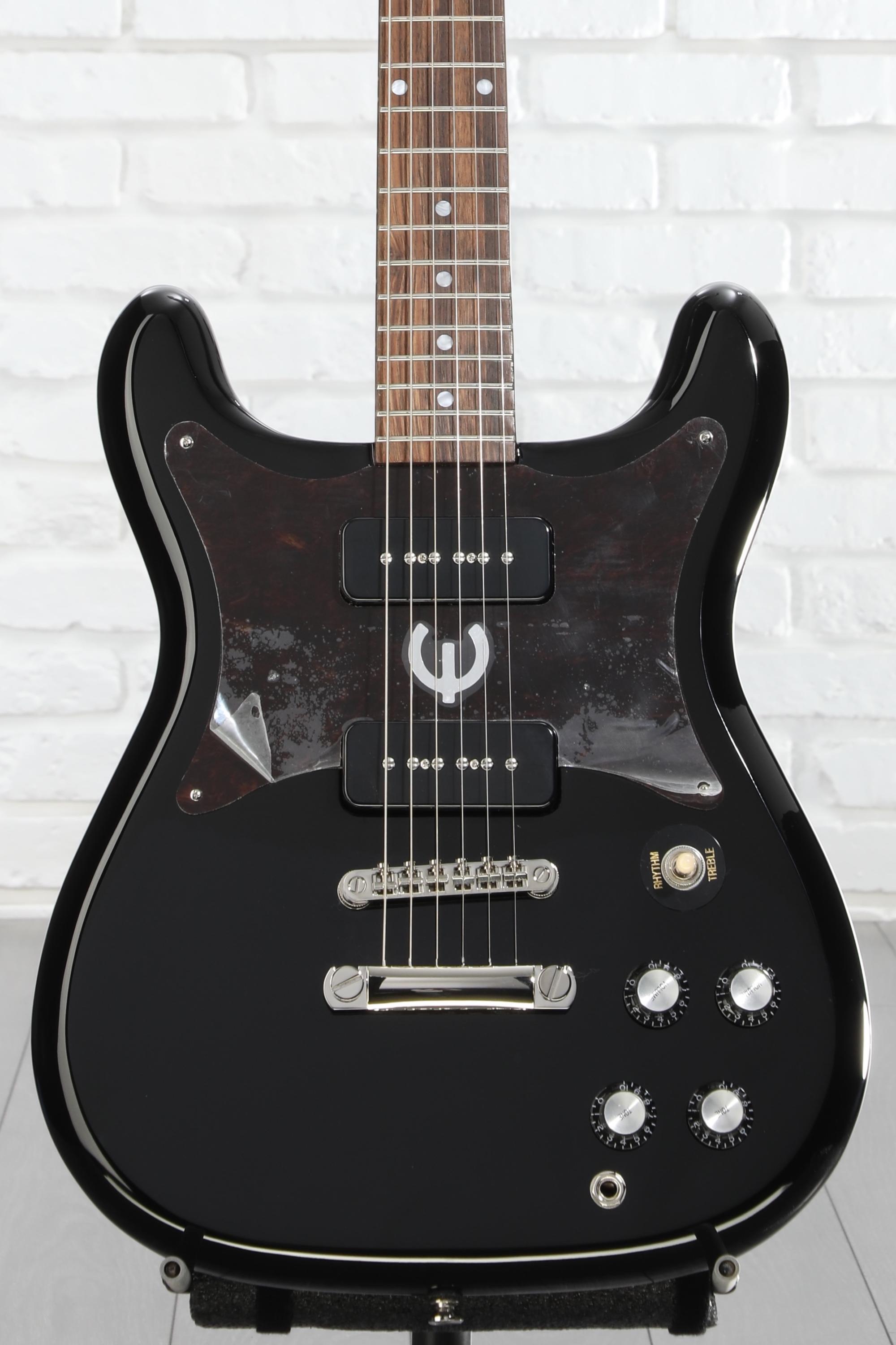 Epiphone Wilshire P-90s Electric Guitar - Ebony | Sweetwater