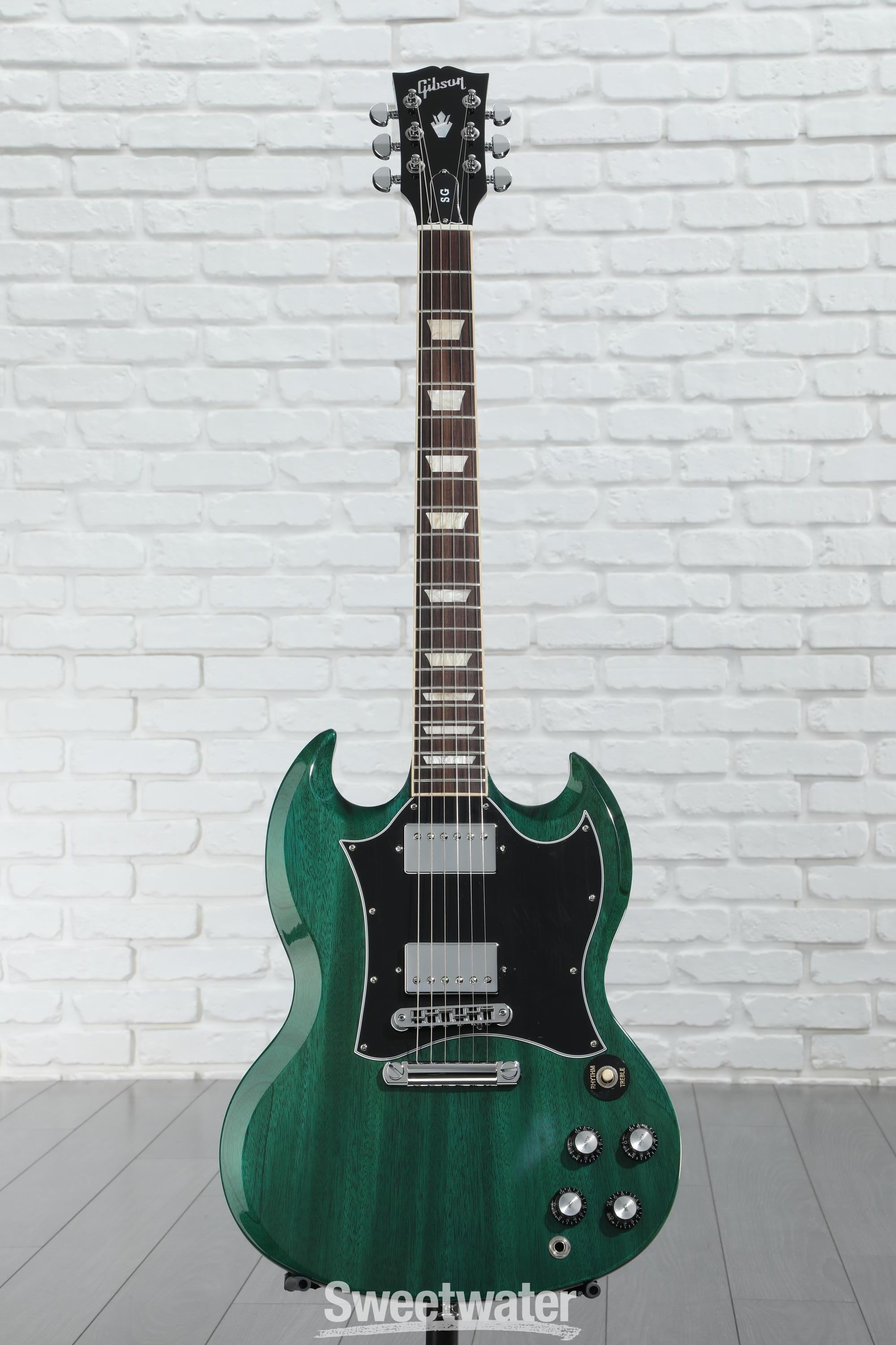 Gibson SG Standard Electric Guitar - Transparent Teal