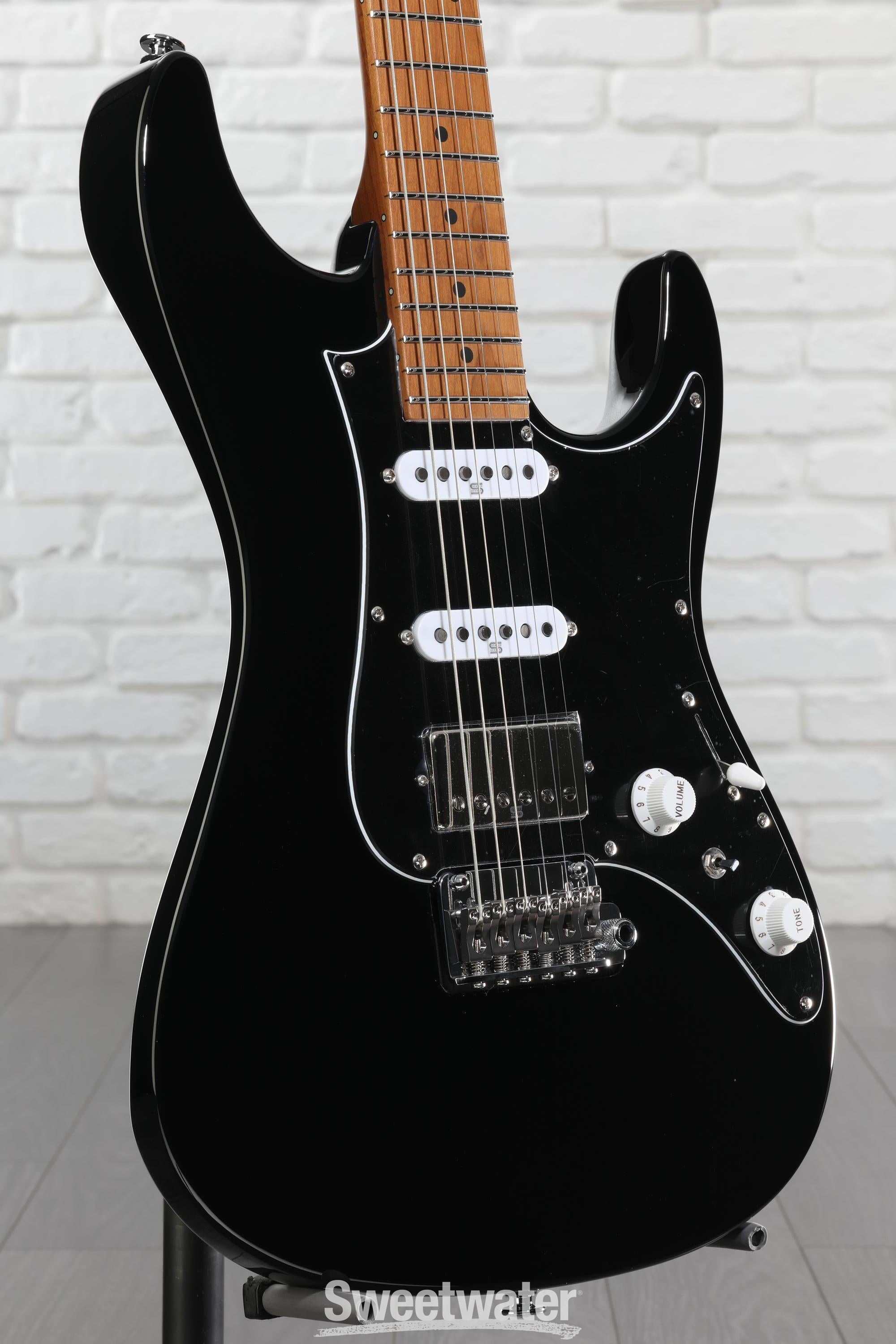 Ibanez Prestige AZ2204B Electric Guitar - Black Reviews | Sweetwater