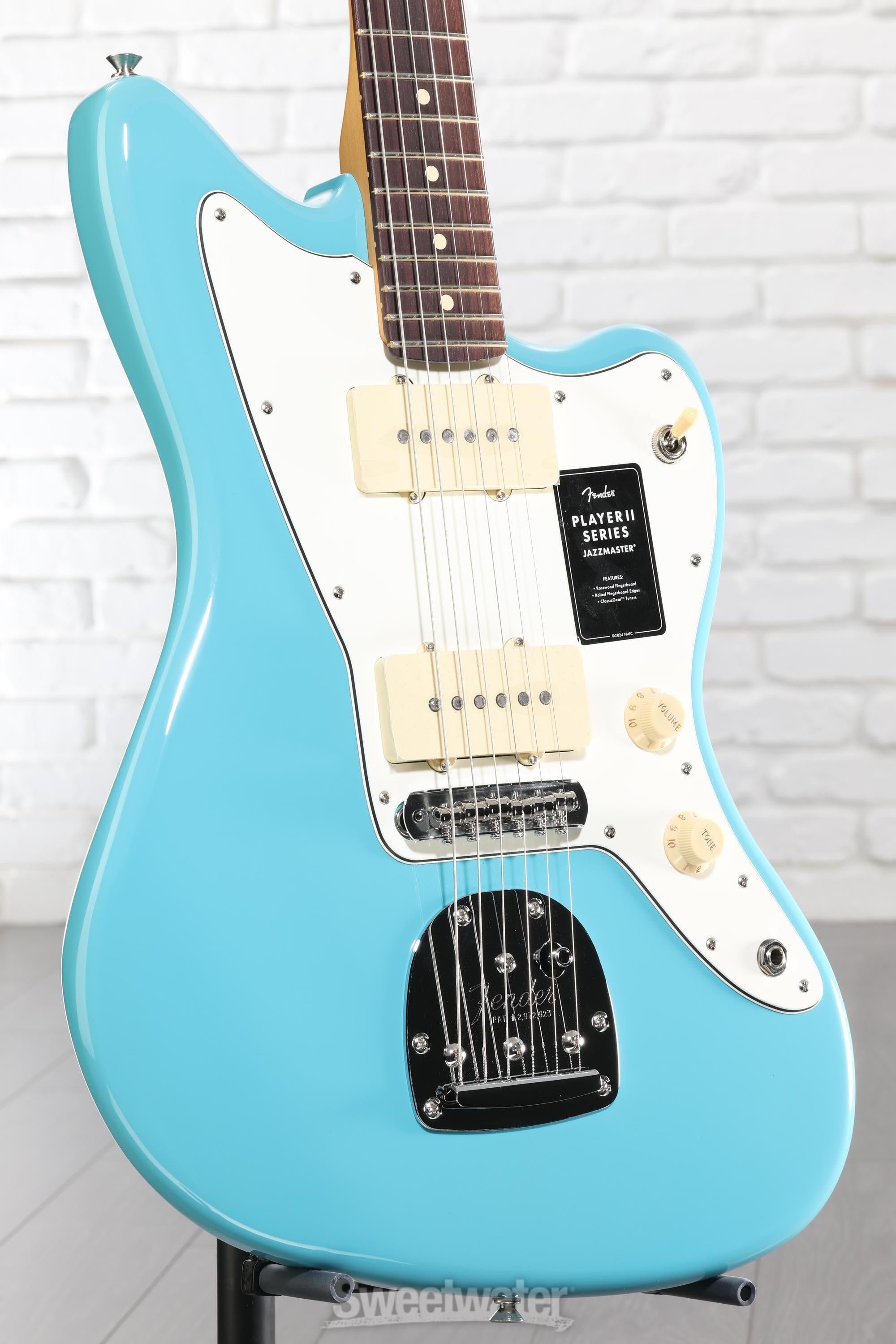 Fender Player II Jazzmaster Electric Guitar - Aquatone Blue