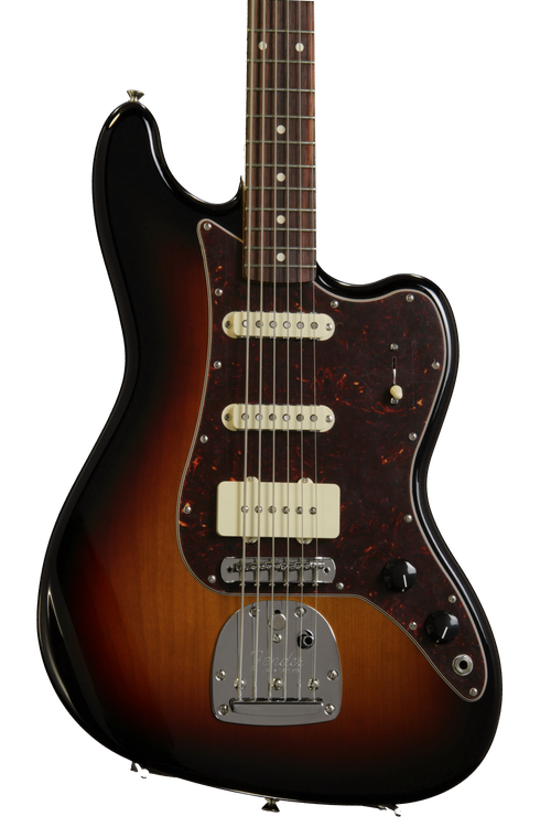 Fender Pawn Shop Bass VI Rosewood - 3-color Sunburst | Sweetwater