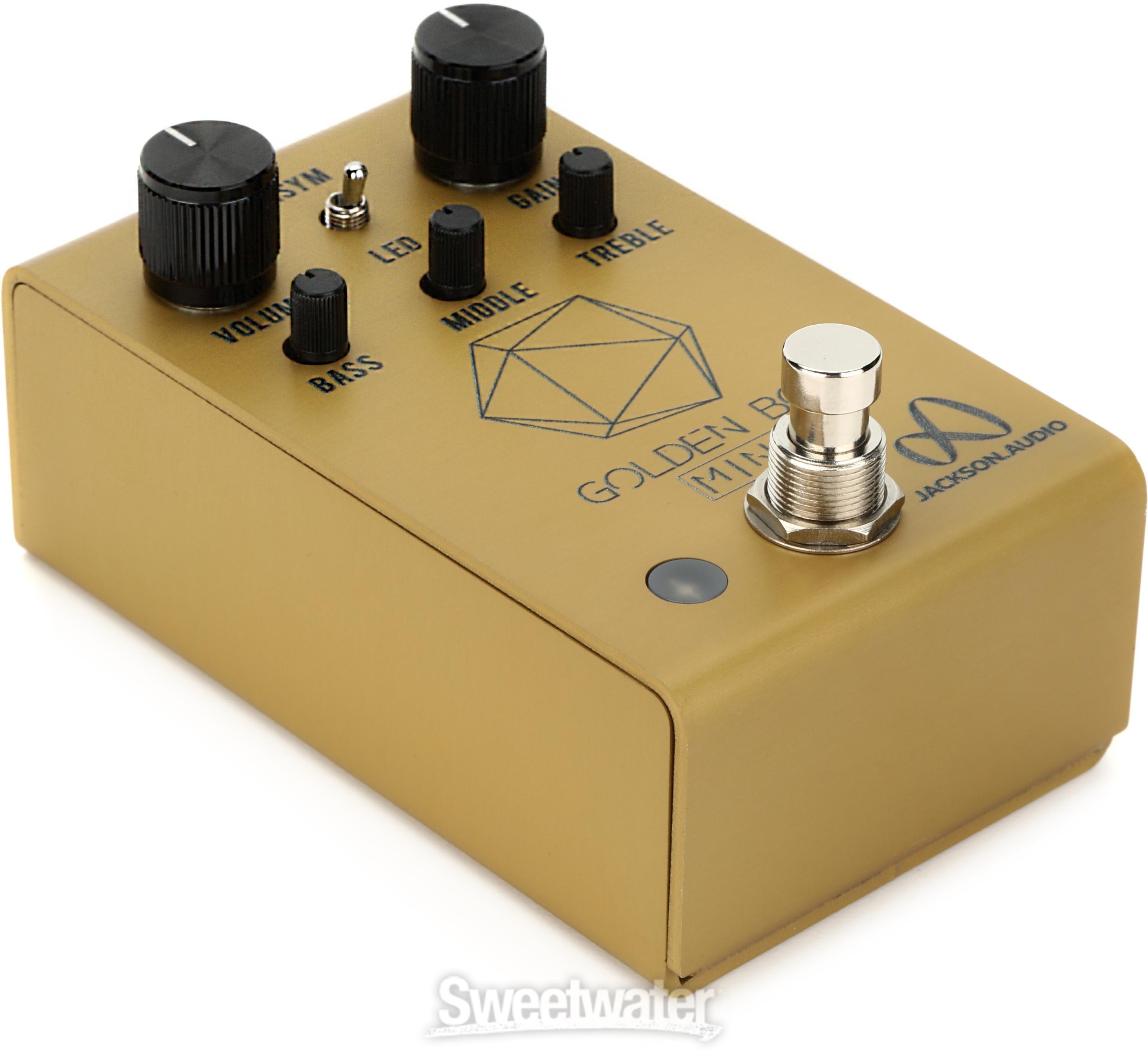 Jackson Audio Golden Boy Mini Overdrive Pedal - Gold | Sweetwater