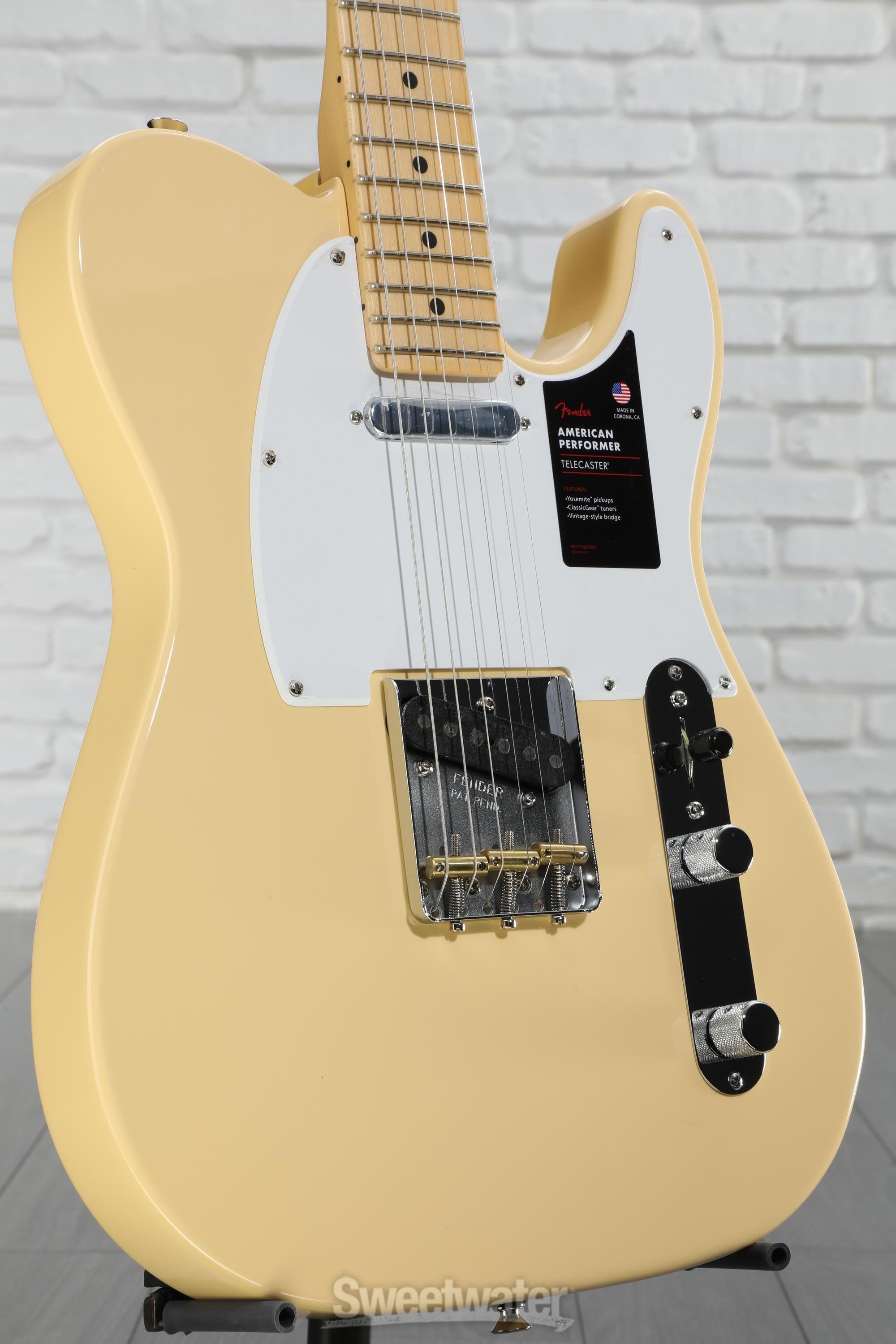 ギター Fender Telecaster American performer Fender American Performer Telecaster - Vintage White with