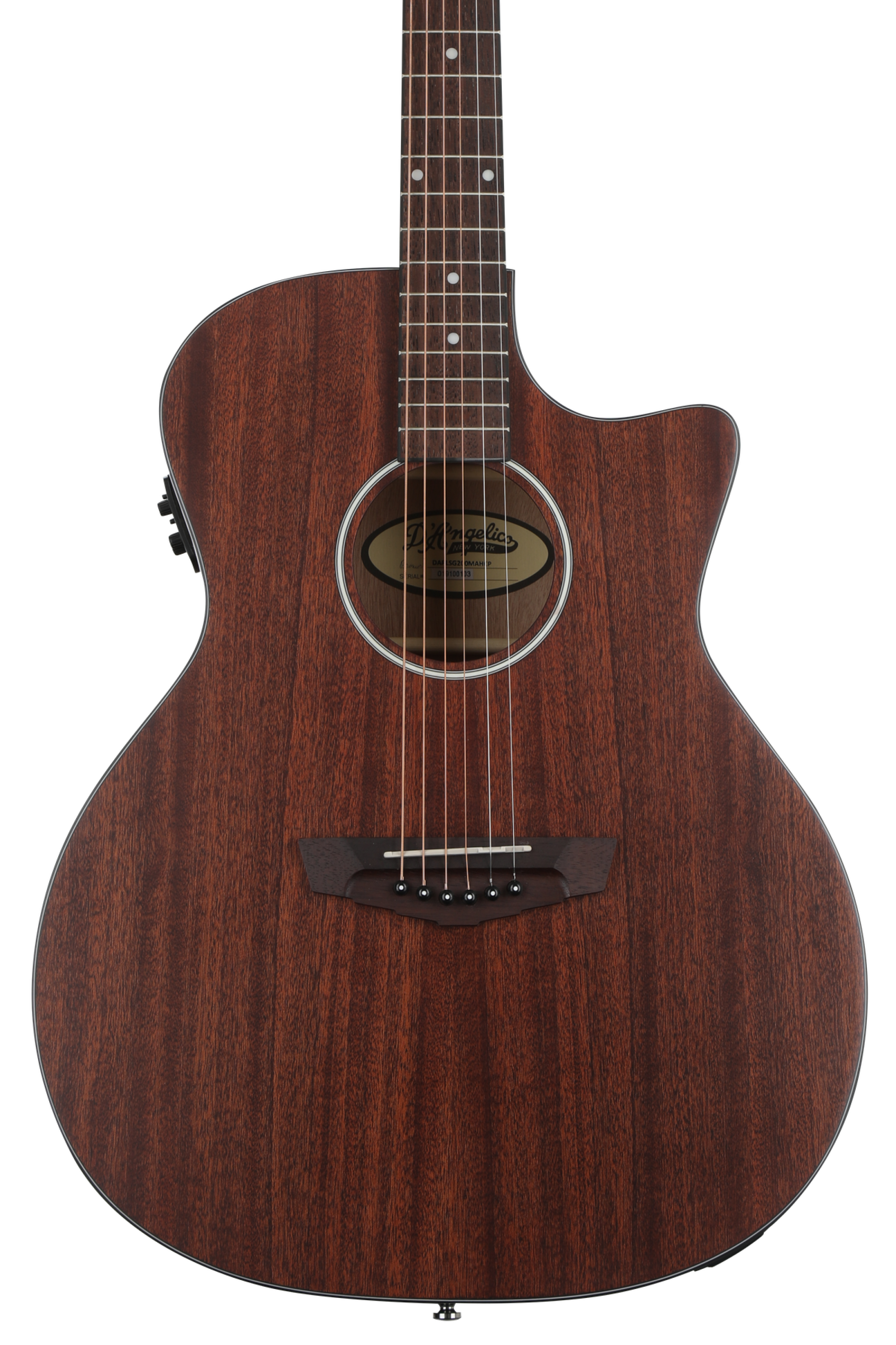 D'Angelico Premier Gramercy LS - Mahogany Satin | Sweetwater
