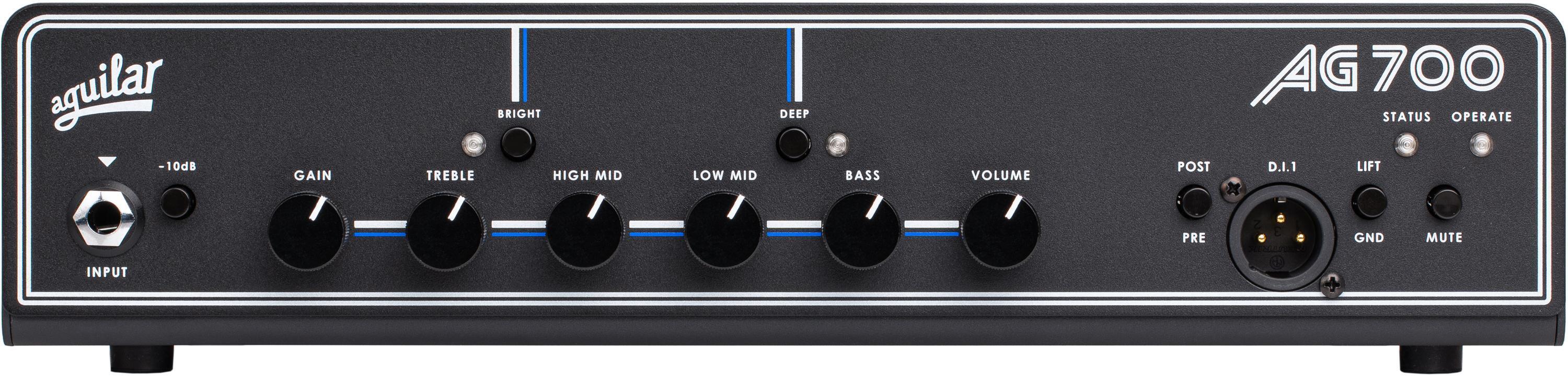 Aguilar AG700V2 Gen 2 700-watt Bass Amplifier Head | Sweetwater