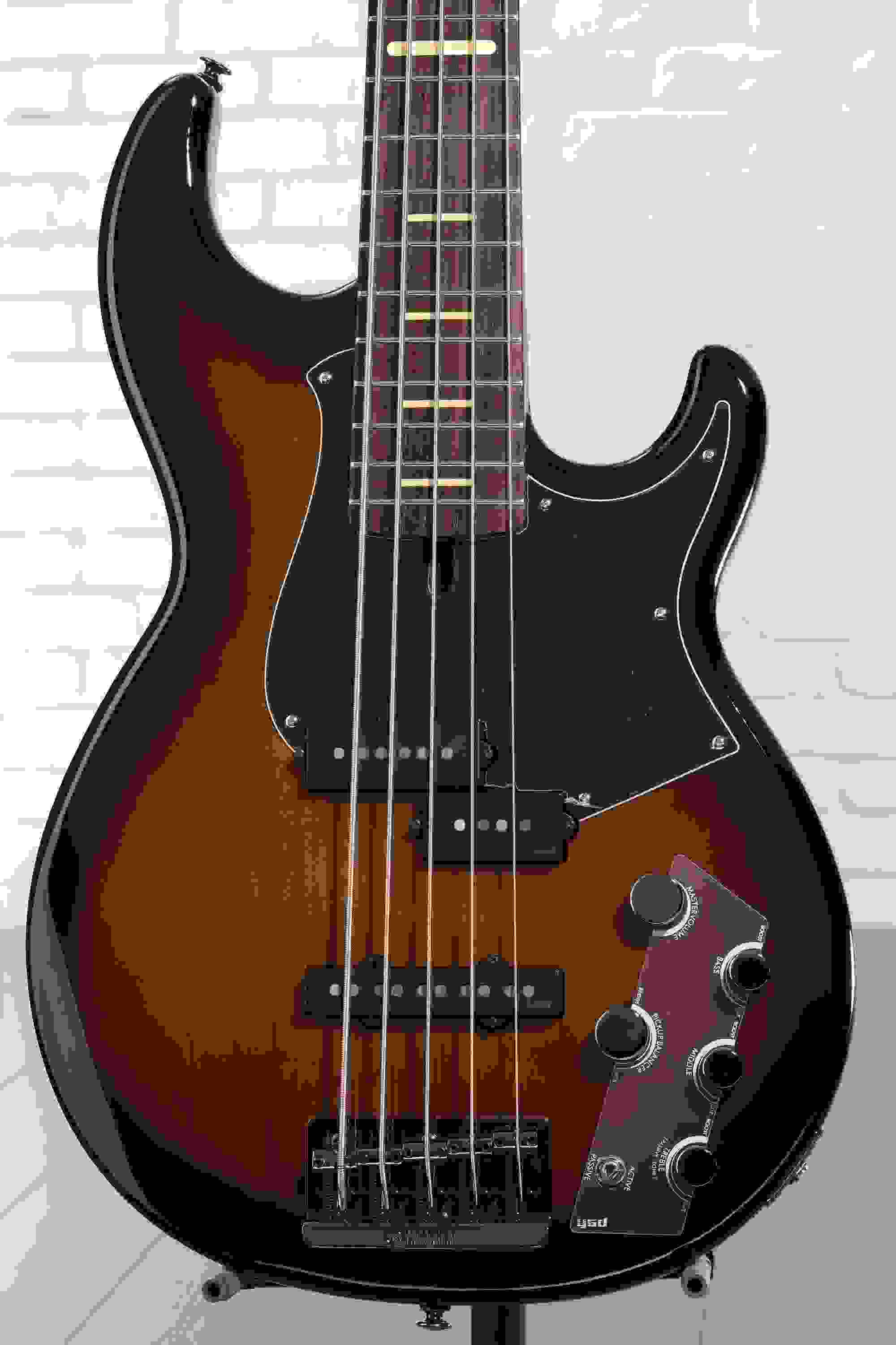 Yamaha BB735A 5-string Bass Guitar - Dark Coffee Sunburst