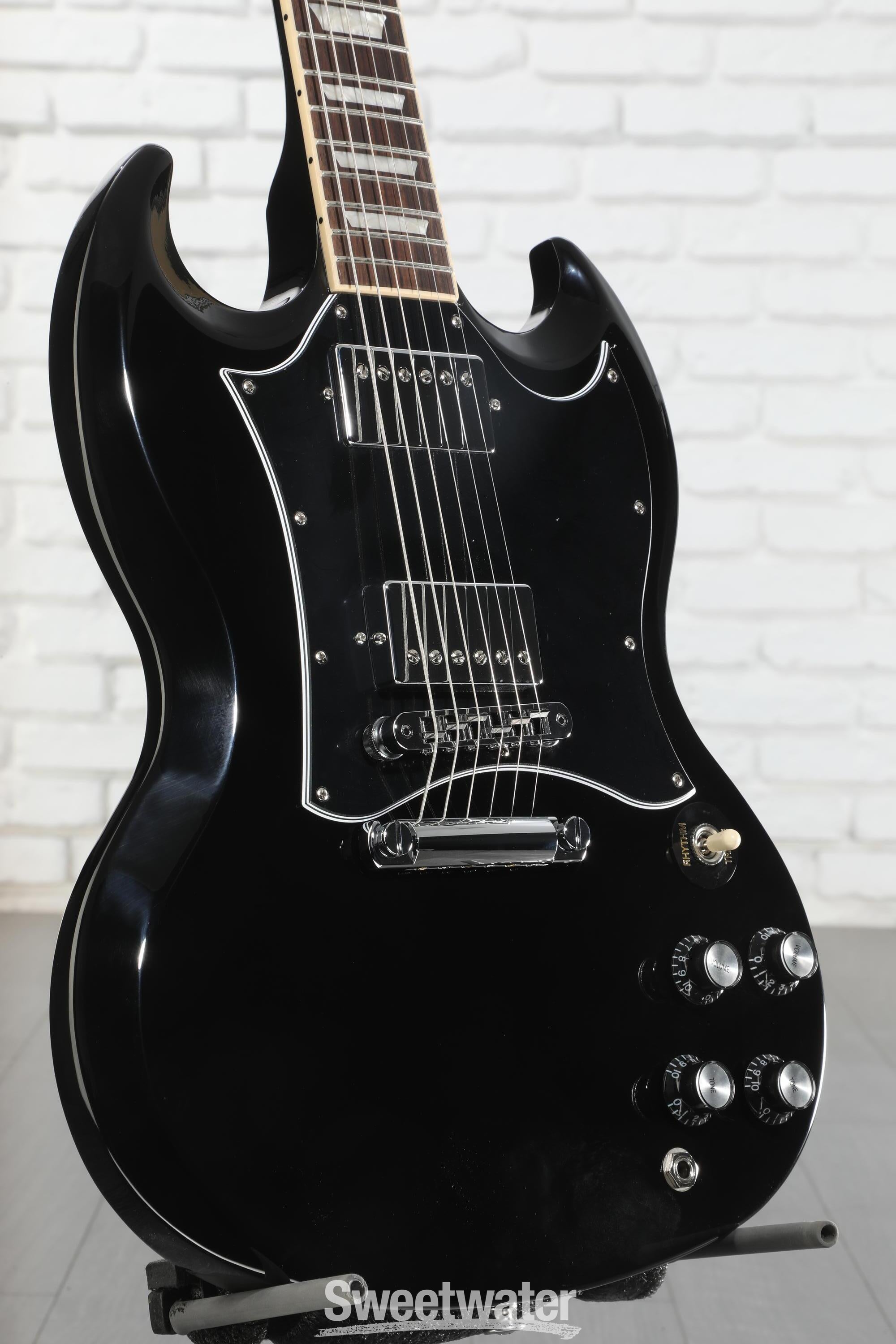 Gibson SG Standard Electric Guitar - Ebony | Sweetwater