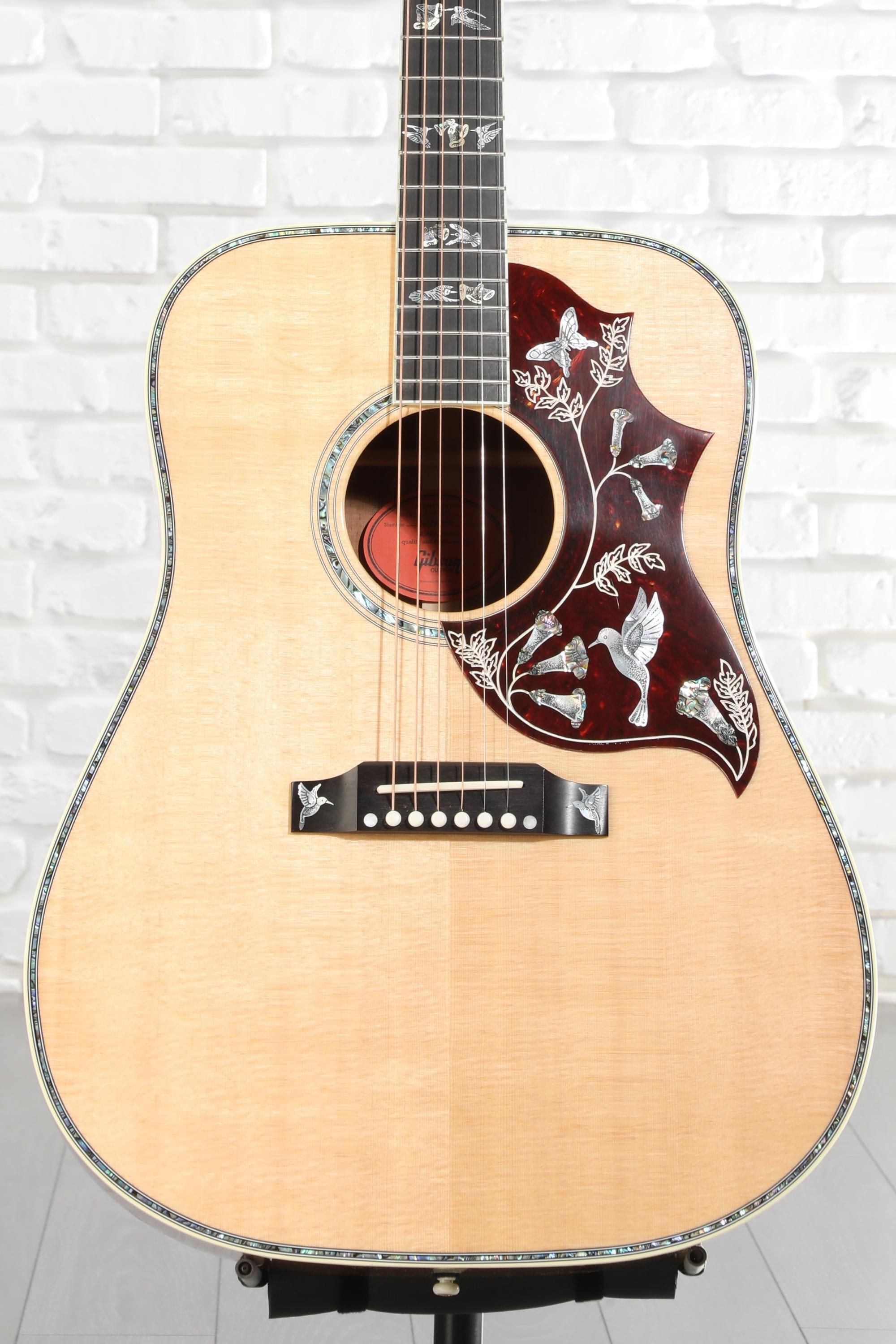 Gibson Acoustic Hummingbird Custom Koa Acoustic Guitar - Antique