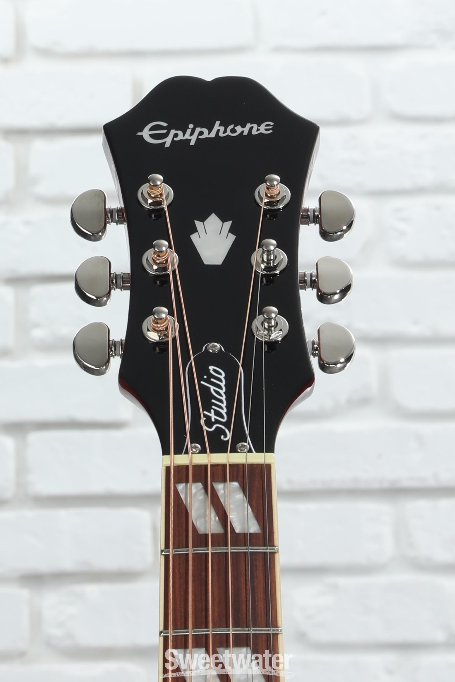 ギター Epiphone Hummingbard/Pro/AW Epiphone Hummingbird Studio Acoustic-Electric Guitar - Faded