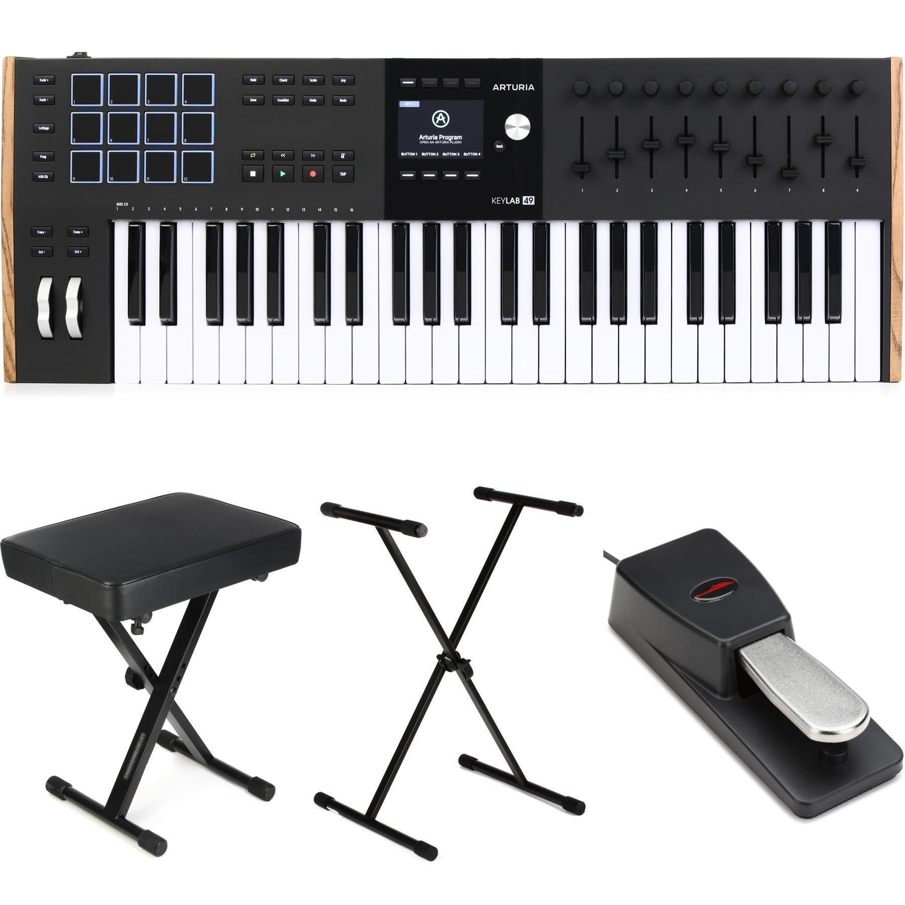 Photo of Arturia KeyLab 49 mk3 49-key Keyboard Controller Essentials Bundle - Black