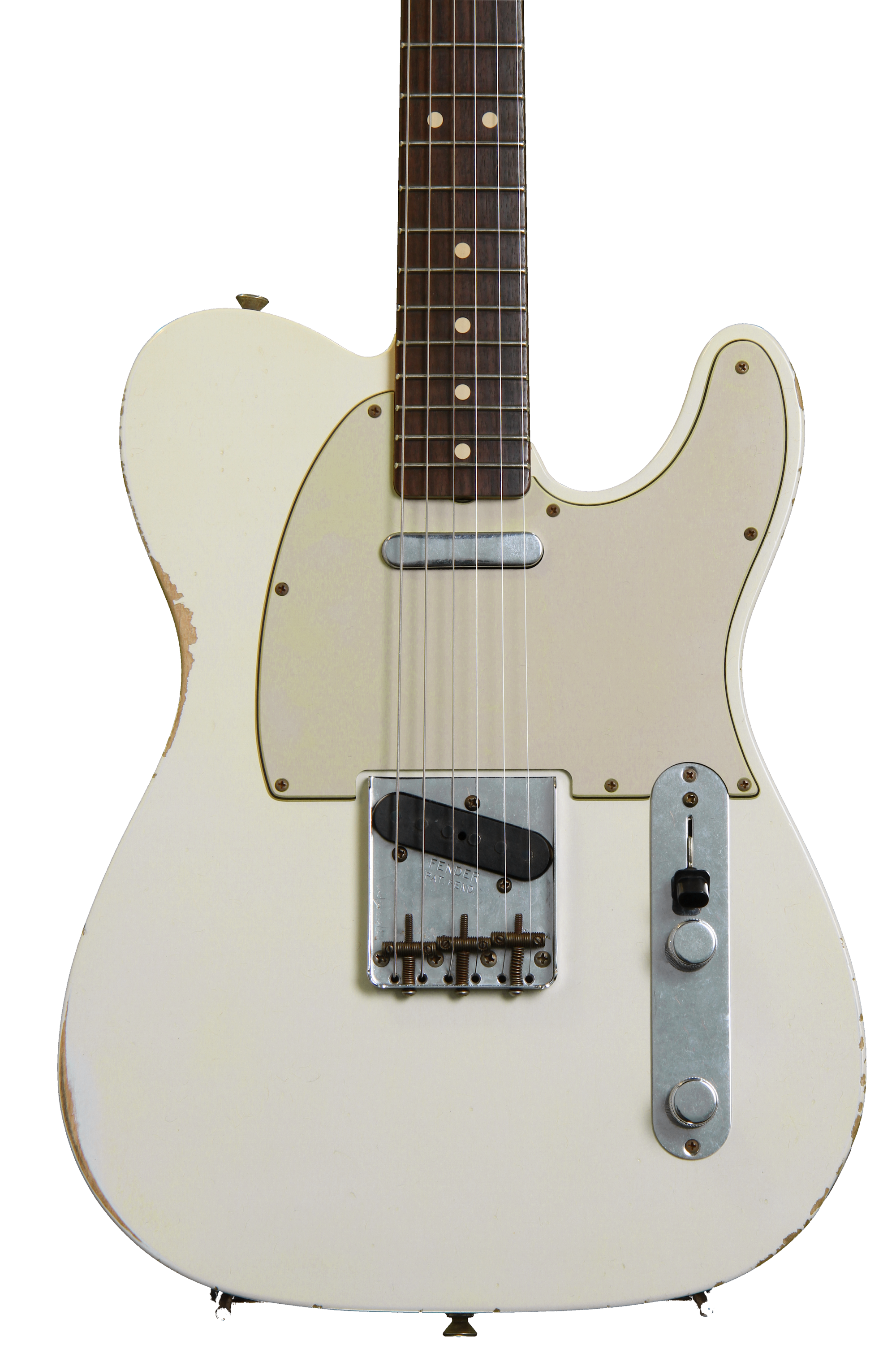 Fender Custom Shop 1963 Custom Relic Telecaster - Olympic White