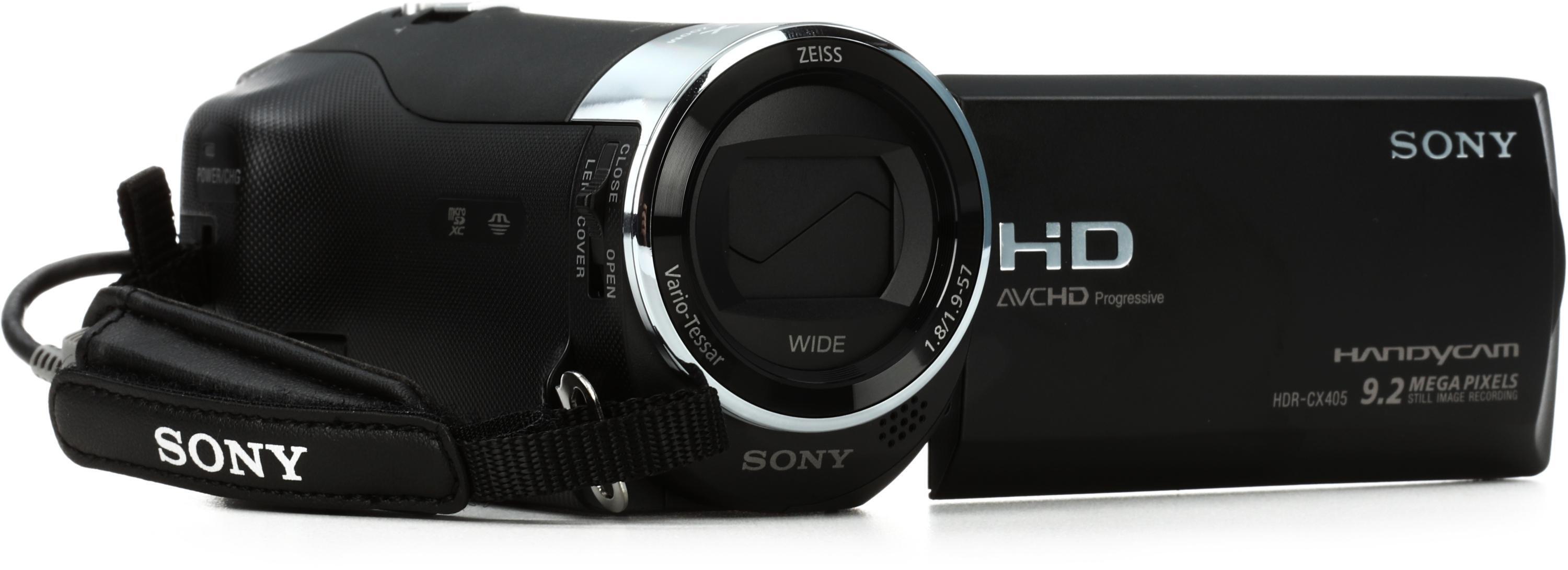 Sony HDR-CX405 Handycam with Exmor R CMOS Sensor | Sweetwater