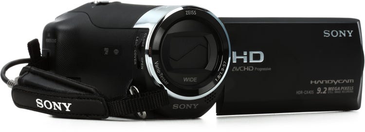 Sony Caméscope Handycam® CX405 avec capteur CMOS Exmor R®