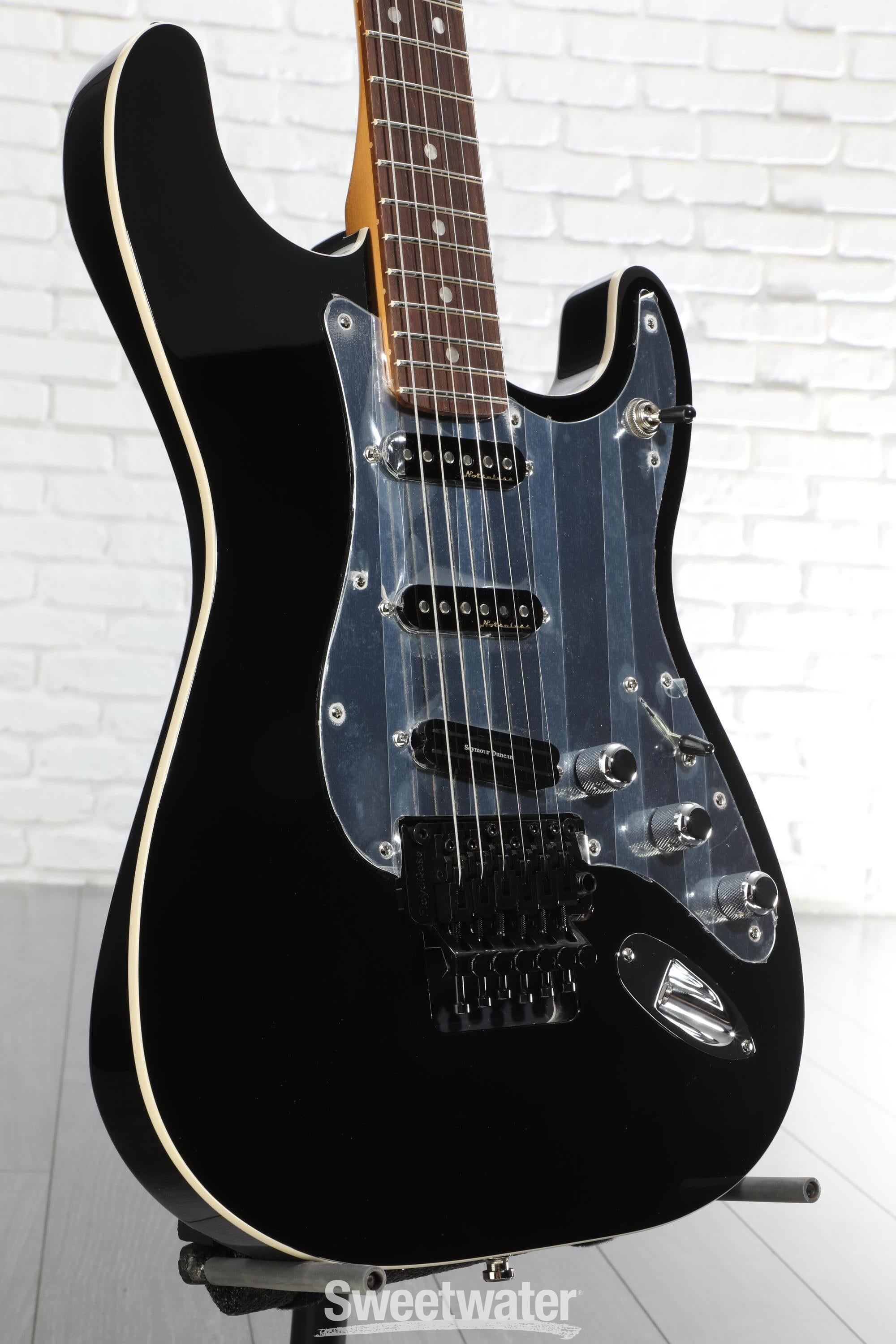 fender Tom Morello Stratocaster® Fender Tom Morello Stratocaster - Black | Sweetwater