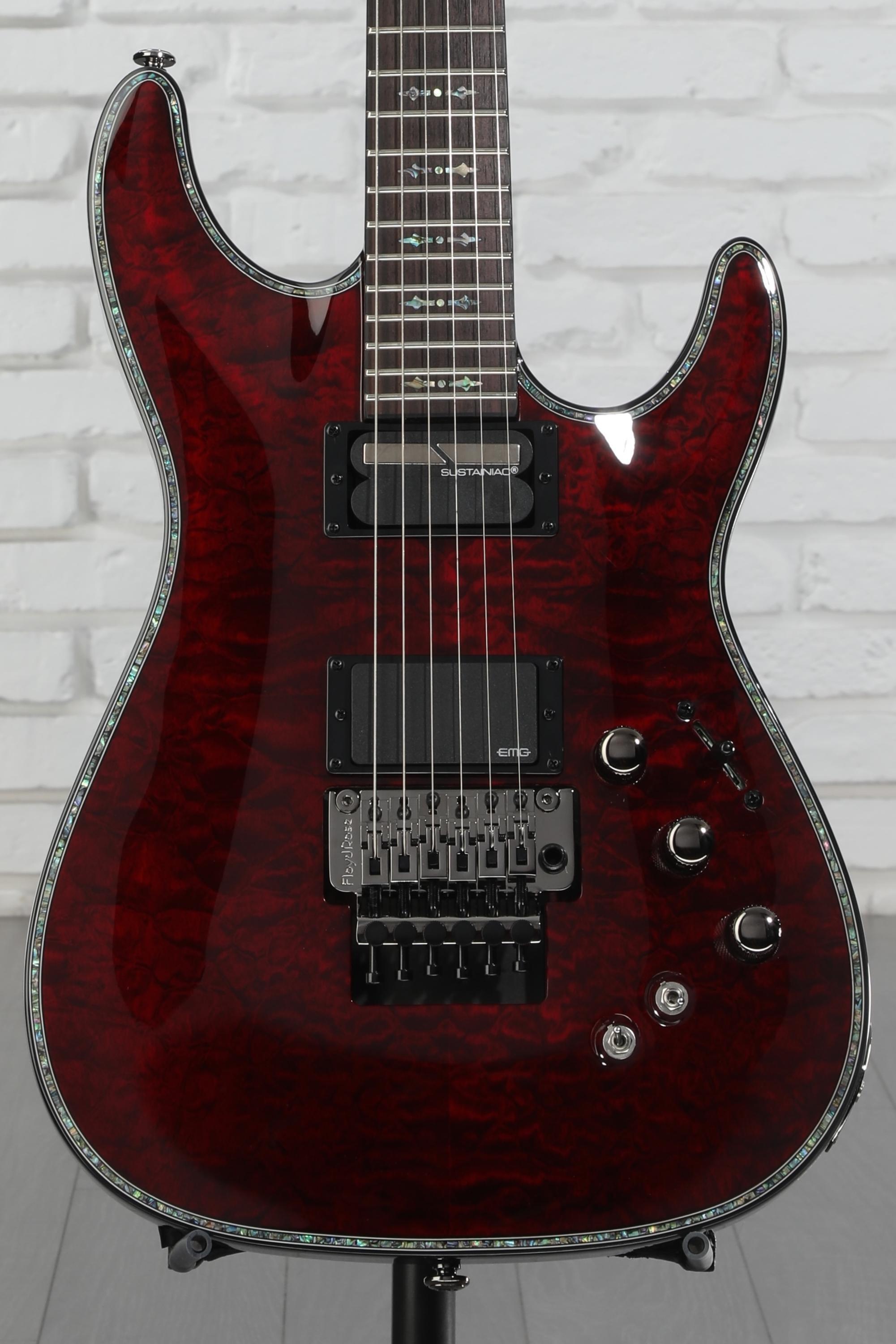 Schecter Hellraiser C-1FR☆EMG☆FloydRose Schecter C-1 Hellraiser FR with Floyd Rose | zZounds