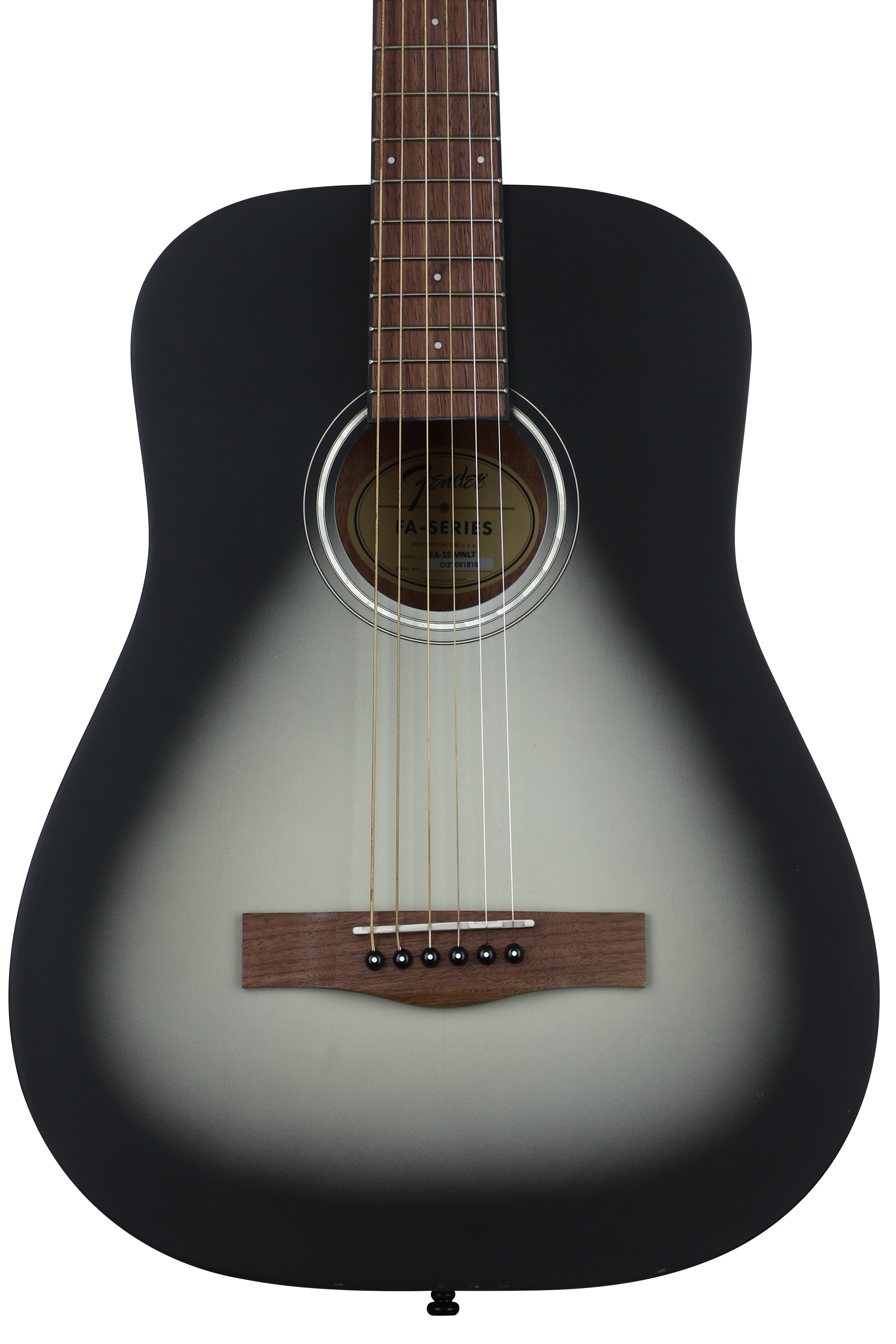 Fender FA-15 3/4 Scale Steel Acoustic Guitar - Moonlight