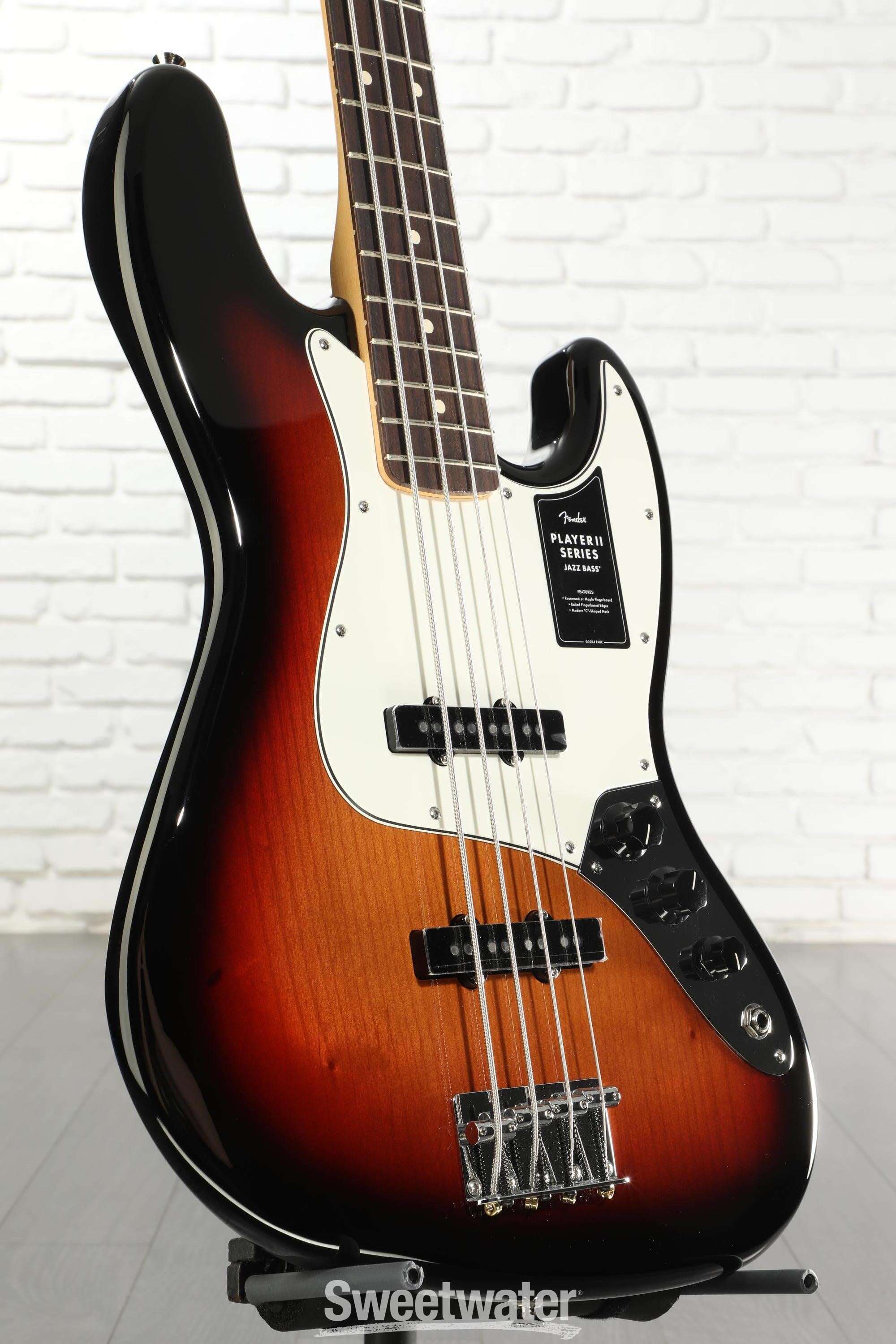 Fender Player II Jazz Bass - 3-color Sunburst with Rosewood
