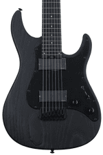 Photo of ESP LTD SN-1007 HT Baritone Electric Guitar - Black Blast