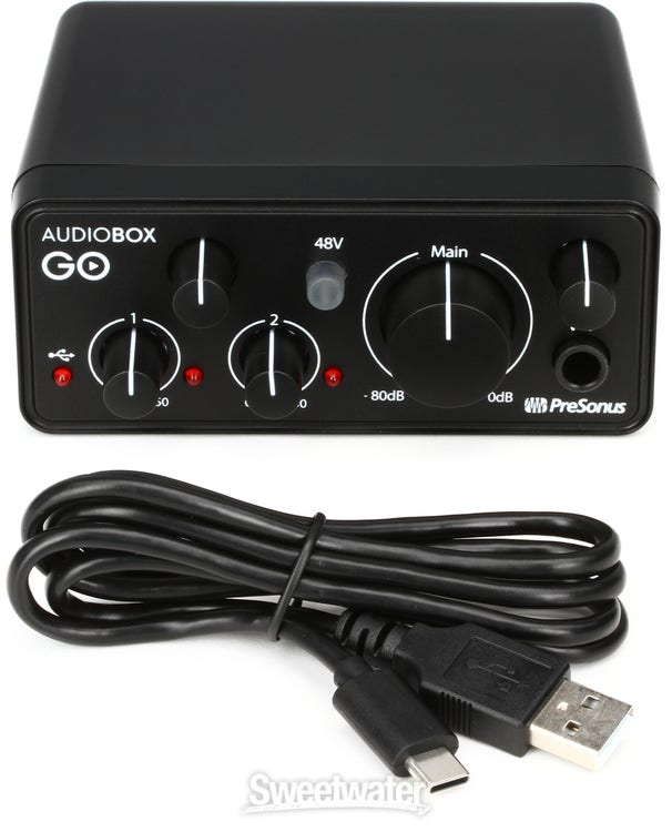PreSonus AudioBox Go Audio Interface Demo