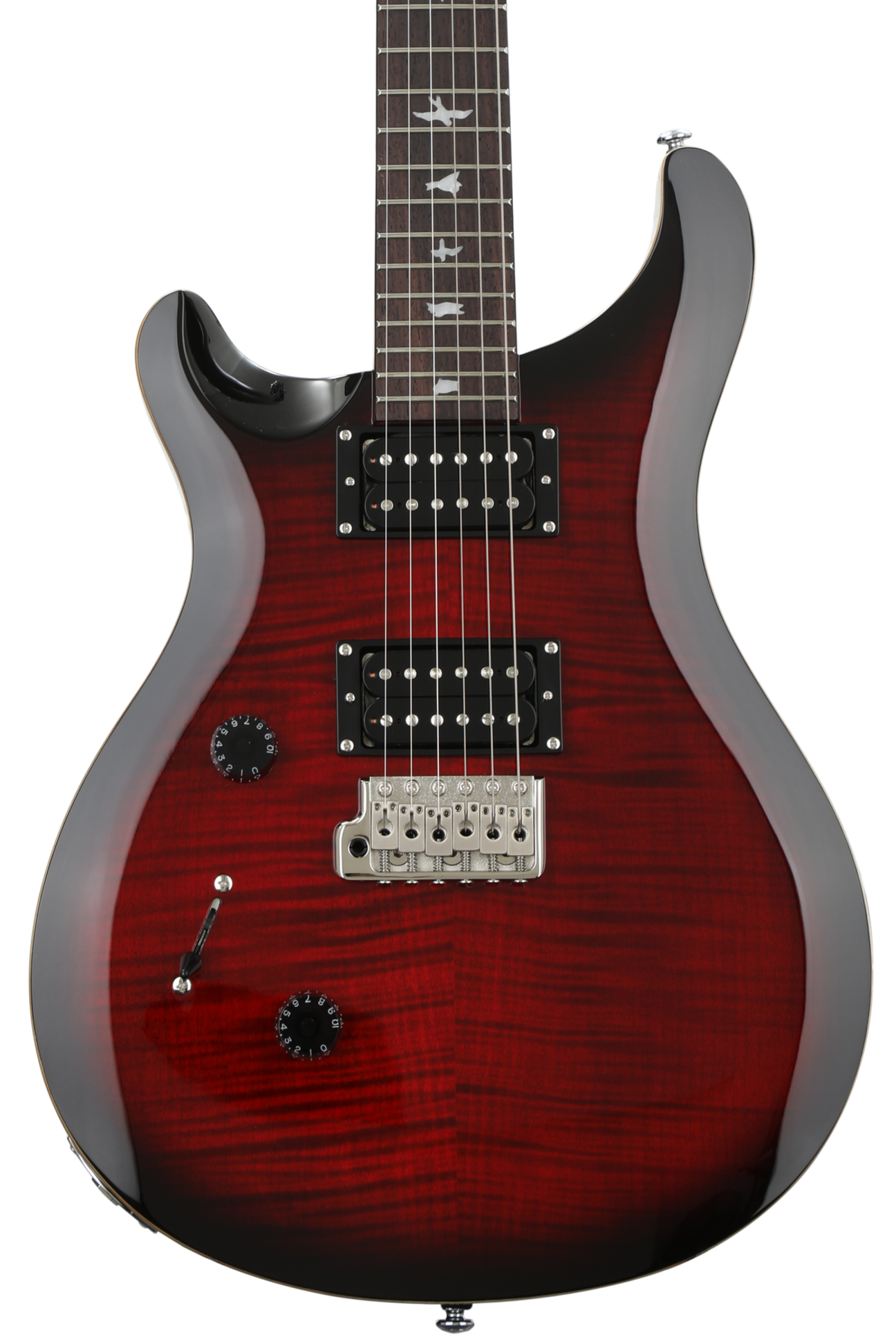 Paul Reed Smith PRS SE Custom 24 Lefty 左 PRS SE Custom 24 Left-handed Electric Guitar - Fire Red Burst