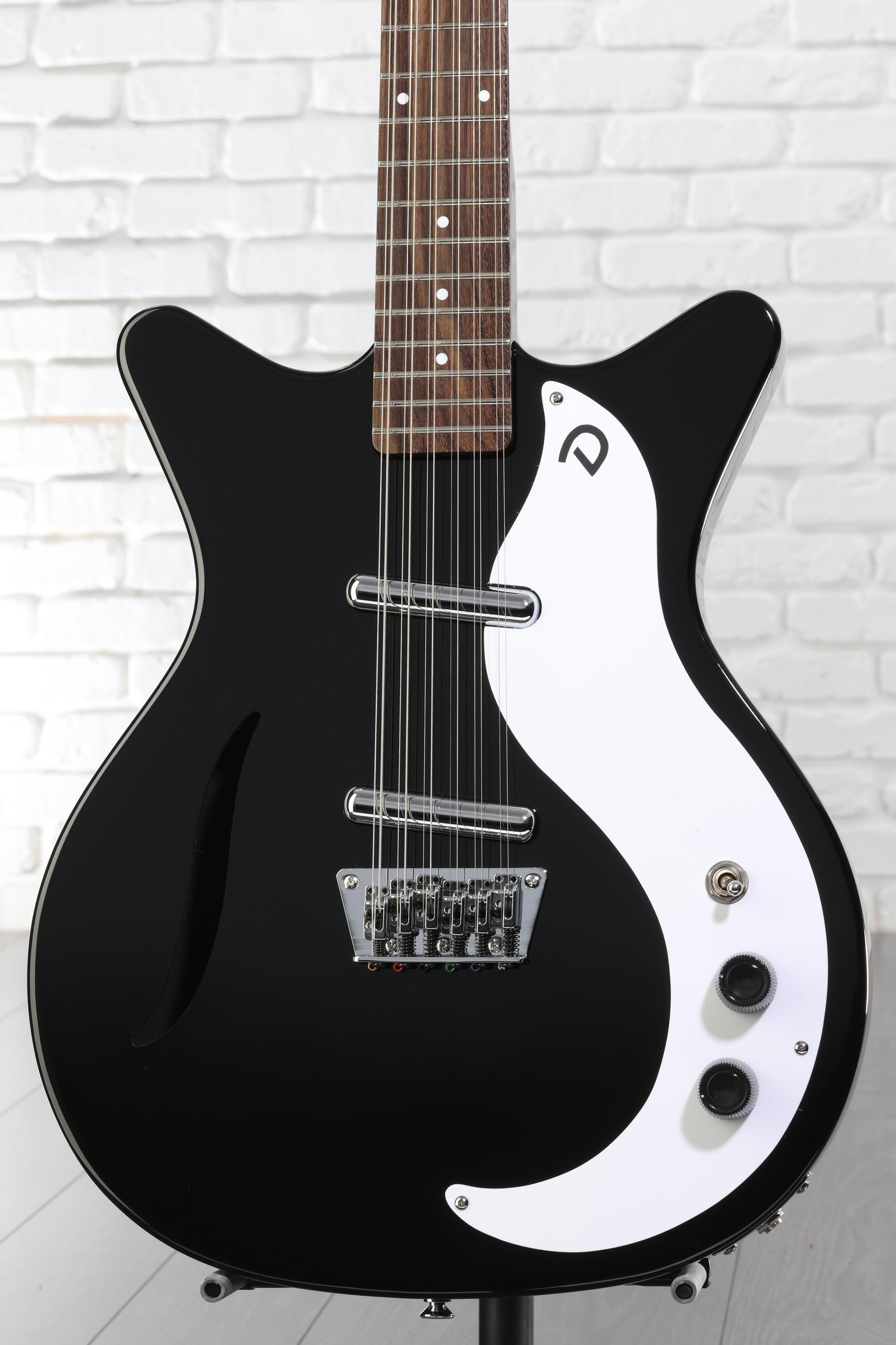Dan Electro 12弦guitar　Black Danelectro Vintage 12 String Electric Guitar - Black | Sweetwater