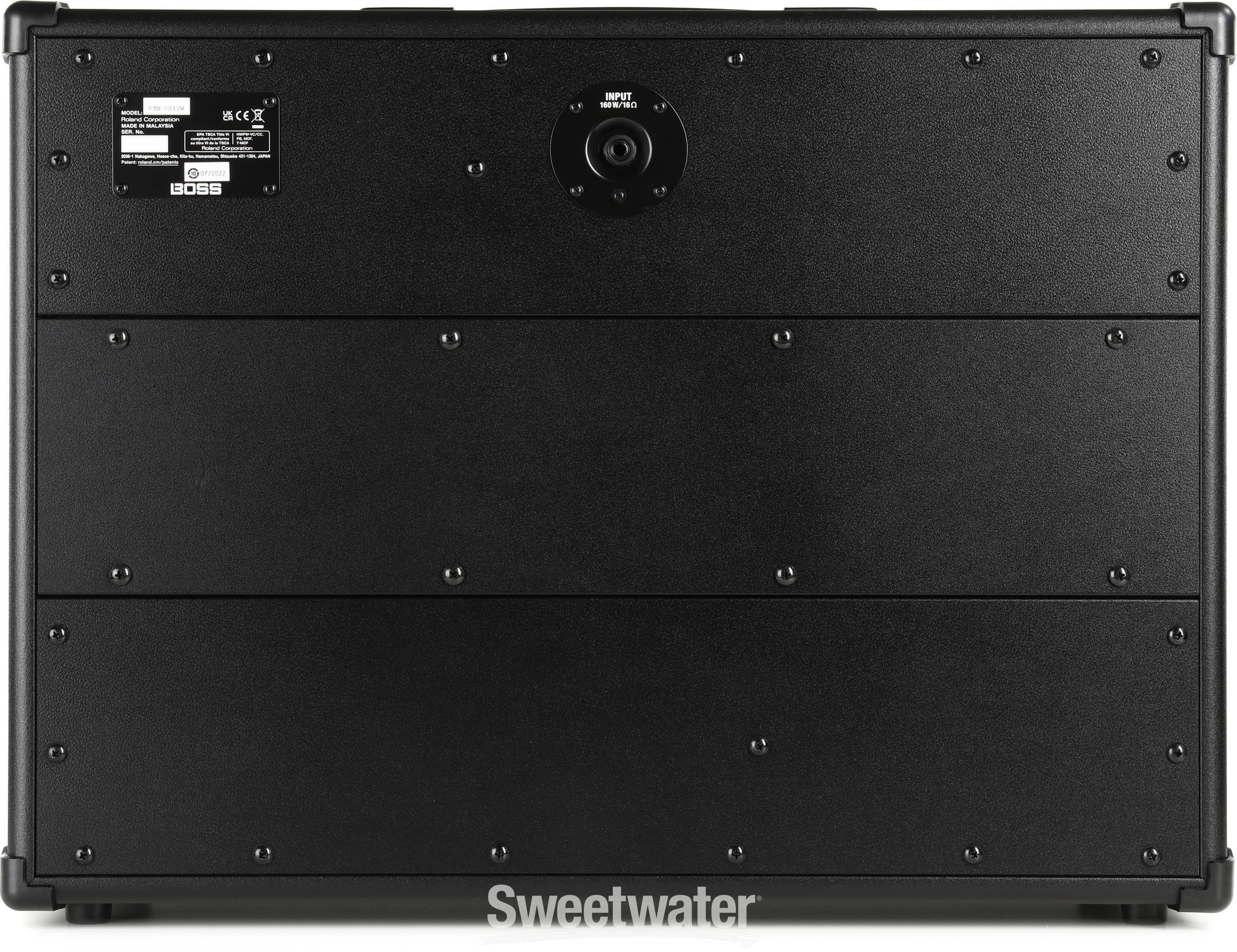 Boss Katana 160-watt 2 x 12-inch Waza Extension Cabinet | Sweetwater