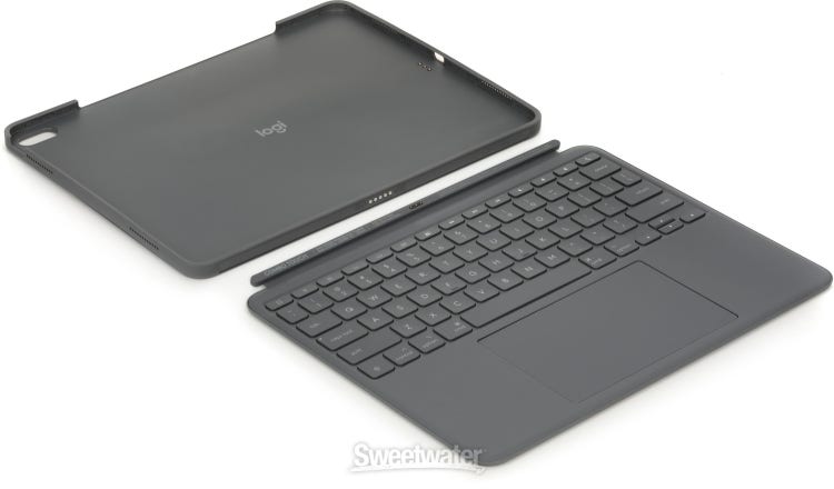 Logitech Combo Touch for 13-inch iPad Air Gray Sweetwater