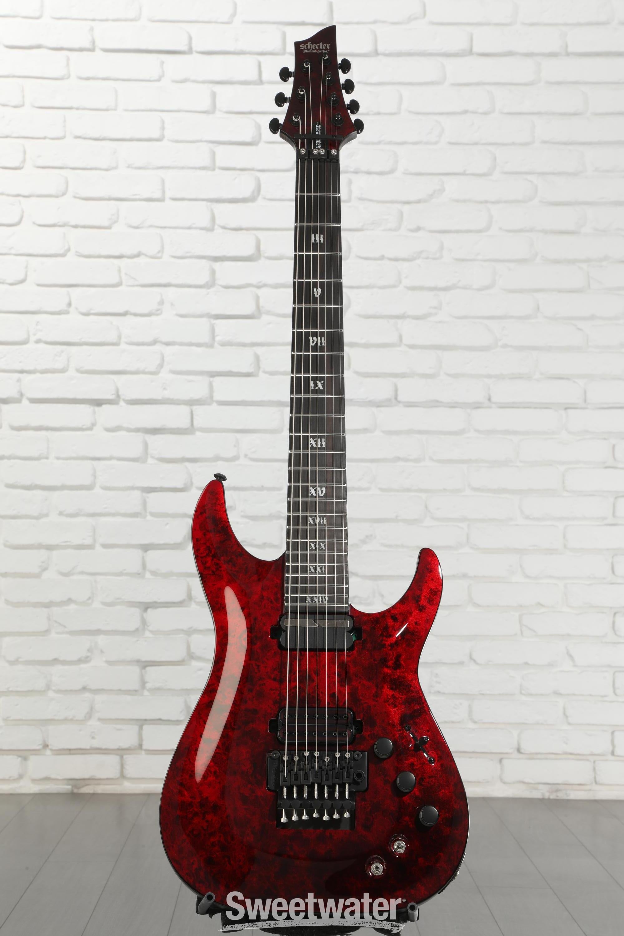 Schecter C-7 FR-S Apocalypse Electric Guitar - Red Reign | Sweetwater