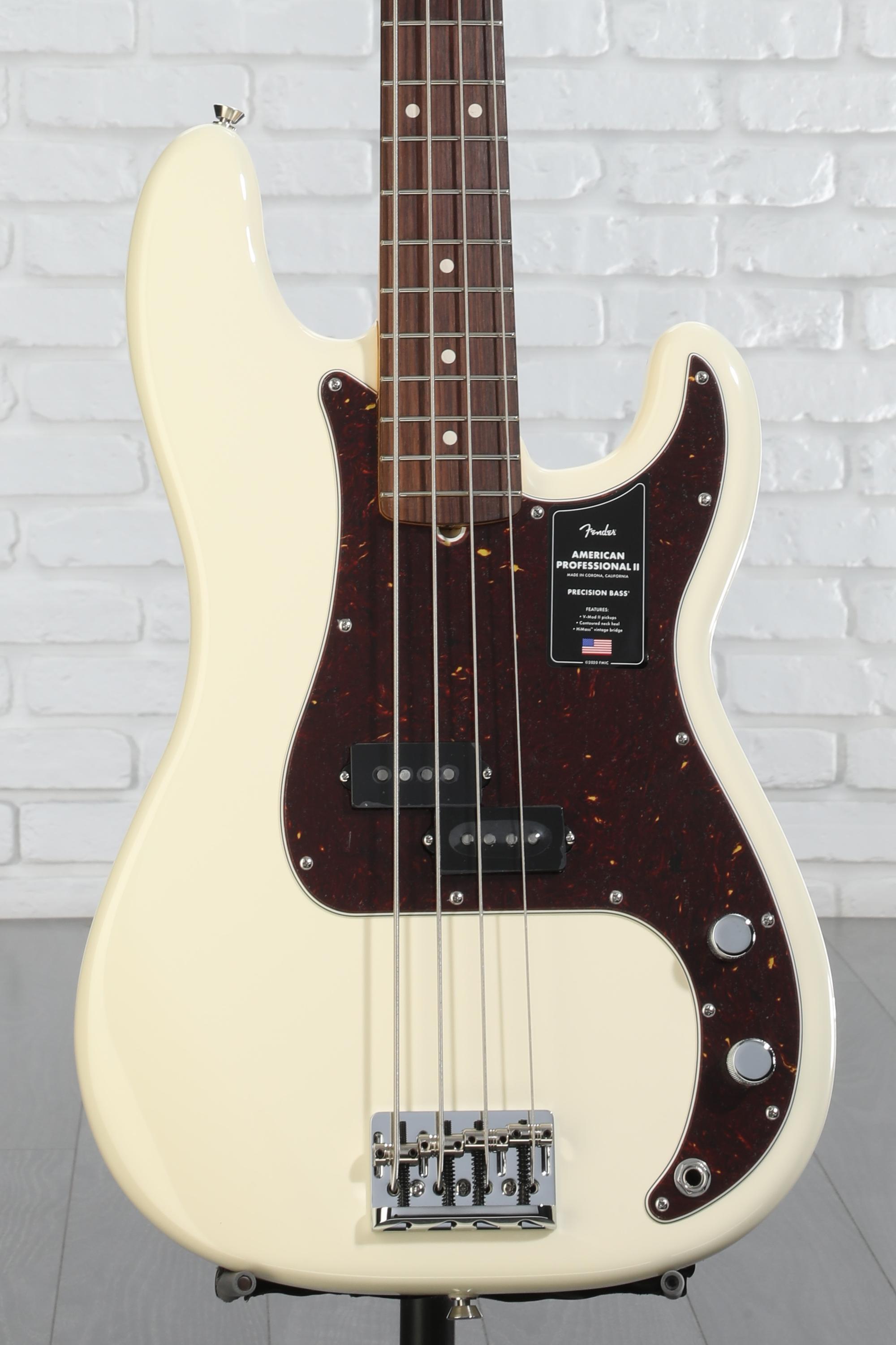 Fender American Standard Precision Bass - Olympic White