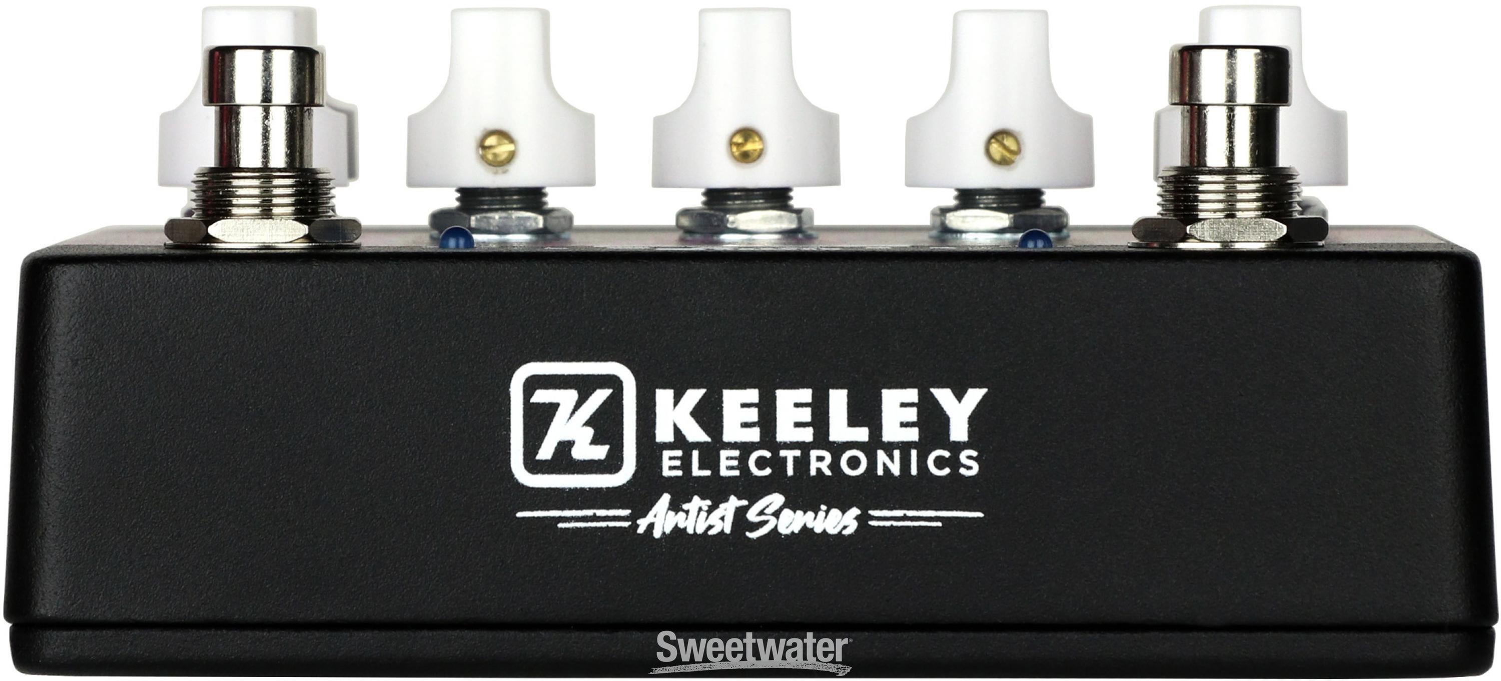 Keeley Loomer Reverb and Fuzz Pedal - Sarah Lipstate Artist Series