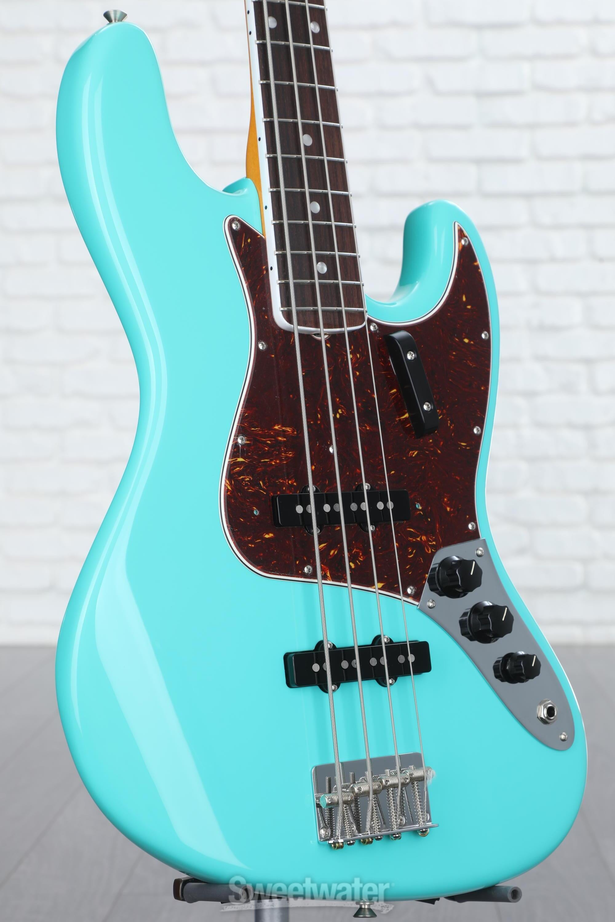 Fender American Vintage II 1966 Jazz Bass - Seafoam Green | Sweetwater
