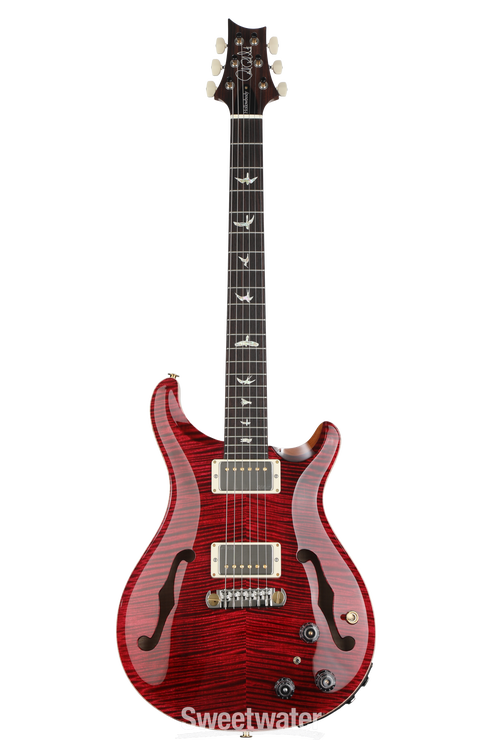 PRS Hollowbody II Piezo 10-Top Electric Guitar - Red Tiger