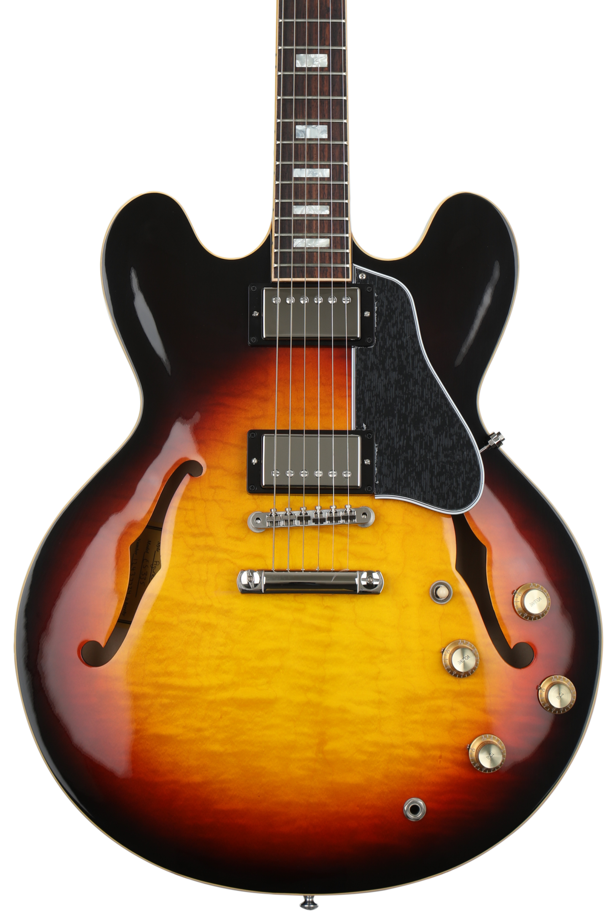 Gibson ES-335 figured サンバースト Gibson ES-335 Figured 2018 - Antique Sunset Burst | Sweetwater