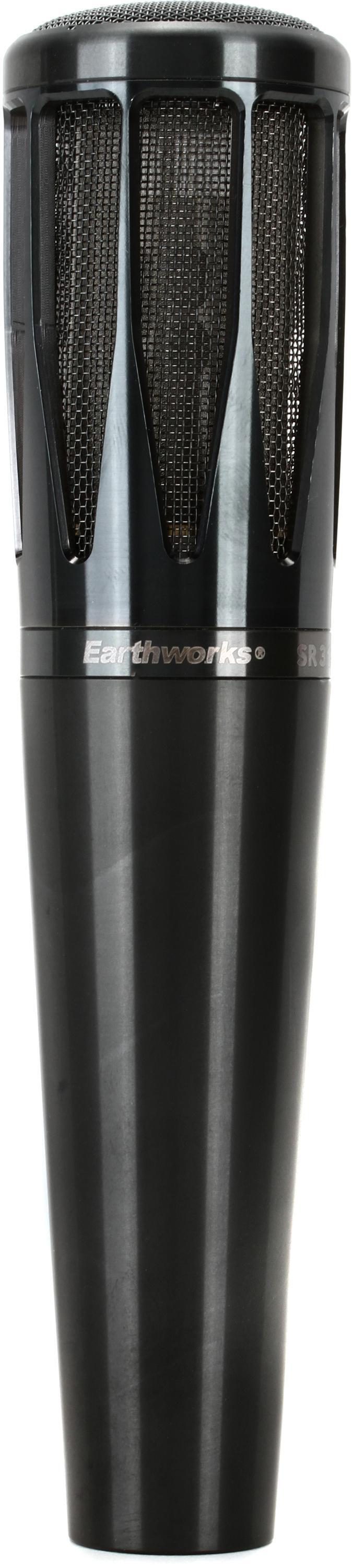 Bundled Item: Earthworks SR314 Cardioid Condenser Handheld Vocal Microphone - Black