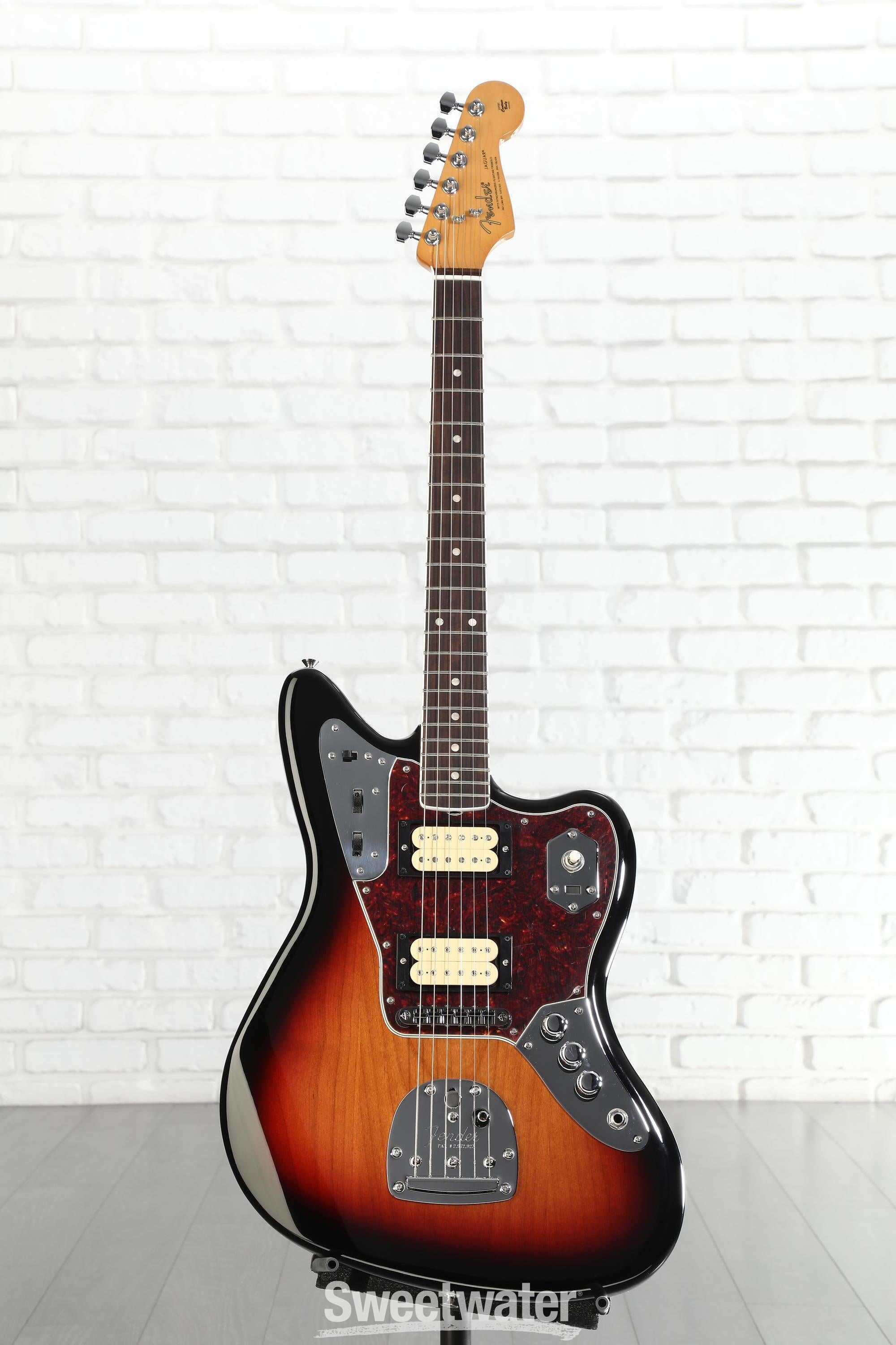 Fender Kurt Cobain Jaguar Electric Guitar - 3-Tone Sunburst