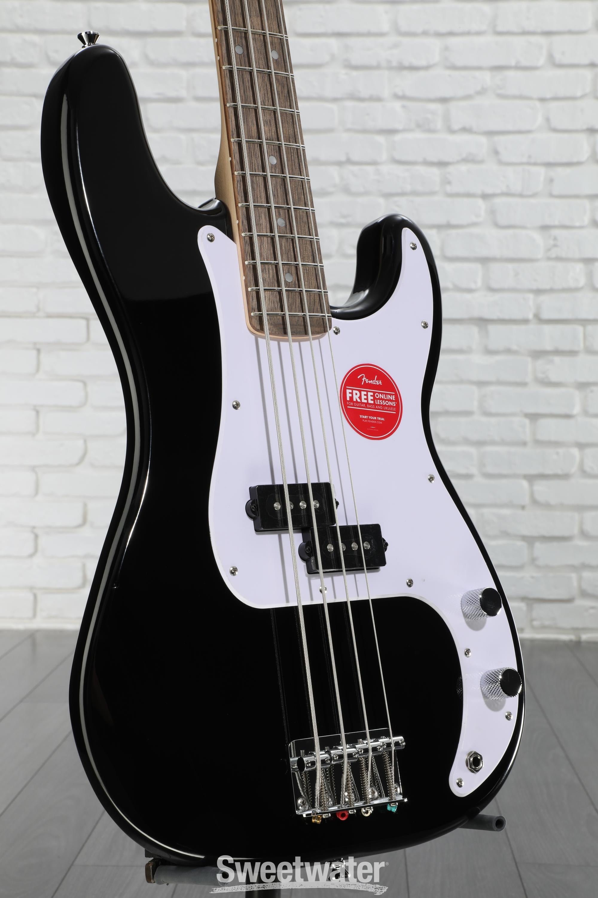 ベース squier by Fender precision bass Amazon.com: Squier Affinity Series Precision Bass, Black