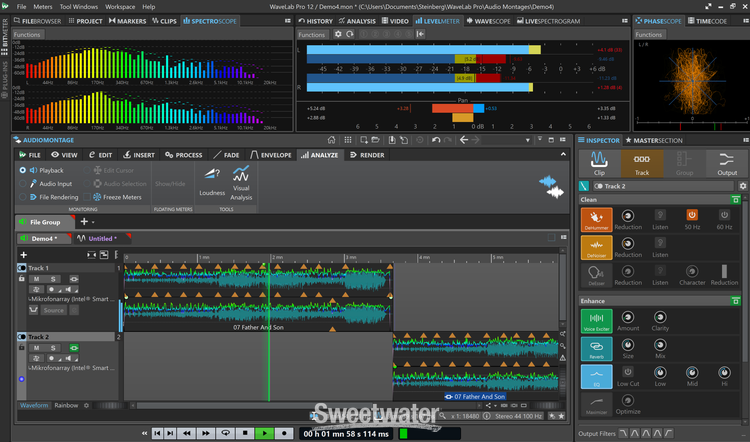 Steinberg WaveLab Pro 12 Mastering Software Suite - Upgrade from