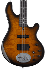 Photo of Lakland USA 44-94 Deluxe Quilted Maple Bass Guitar - Tobacco Sunburst with Rosewood Fingerboard